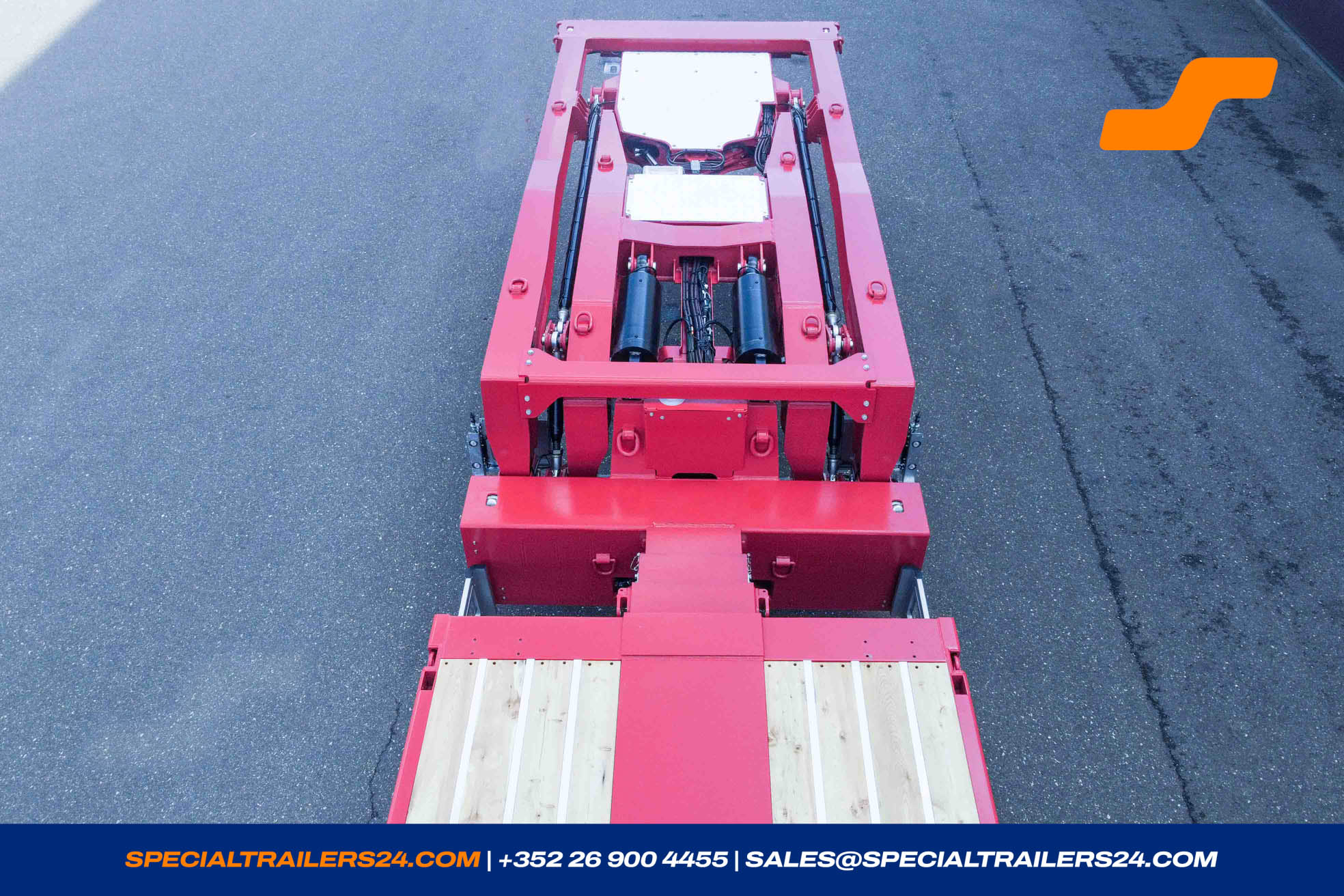 Flatbed trailer Faymonville TeleMAX Vehicle for sale