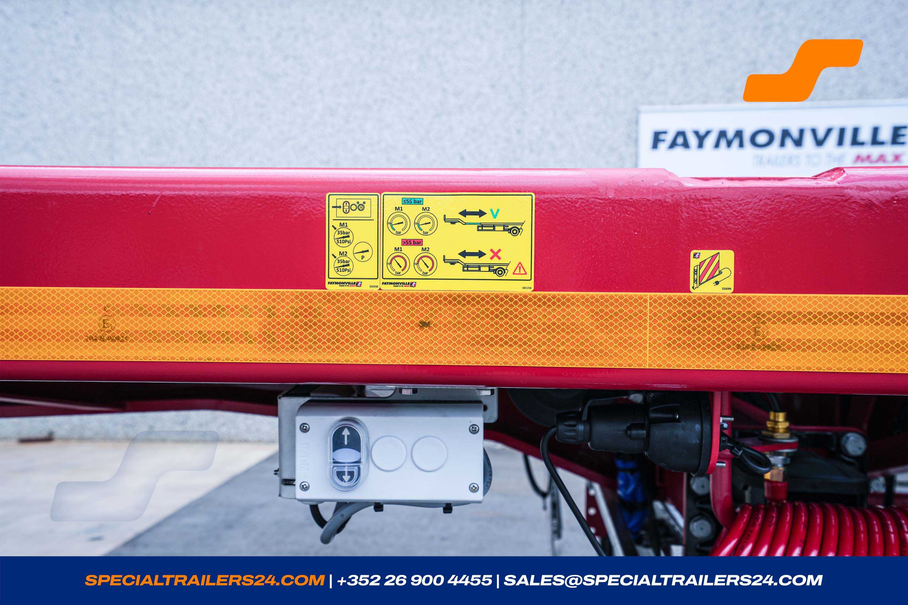 Flatbed trailer Faymonville TeleMAX Vehicle for sale