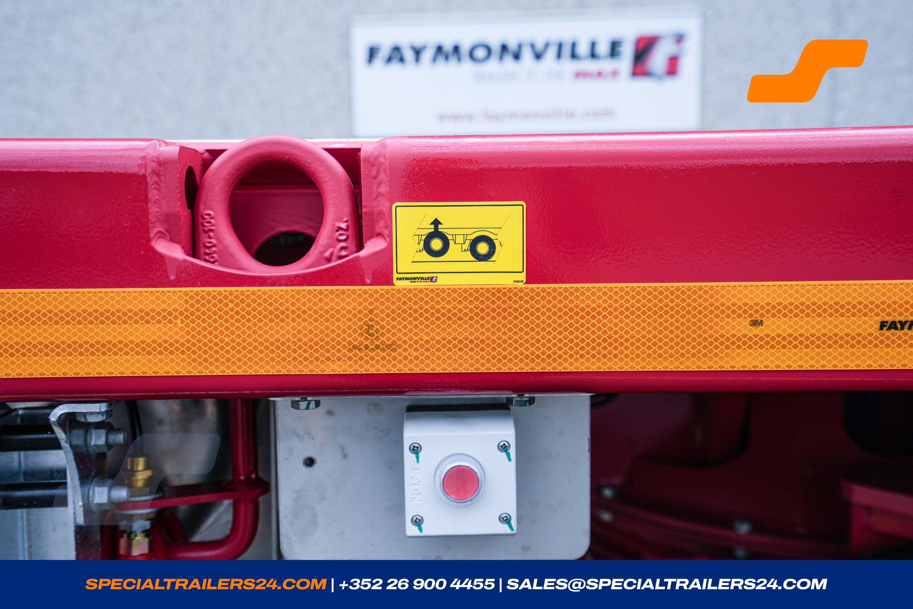 Flatbed trailer Faymonville TeleMAX Vehicle for sale