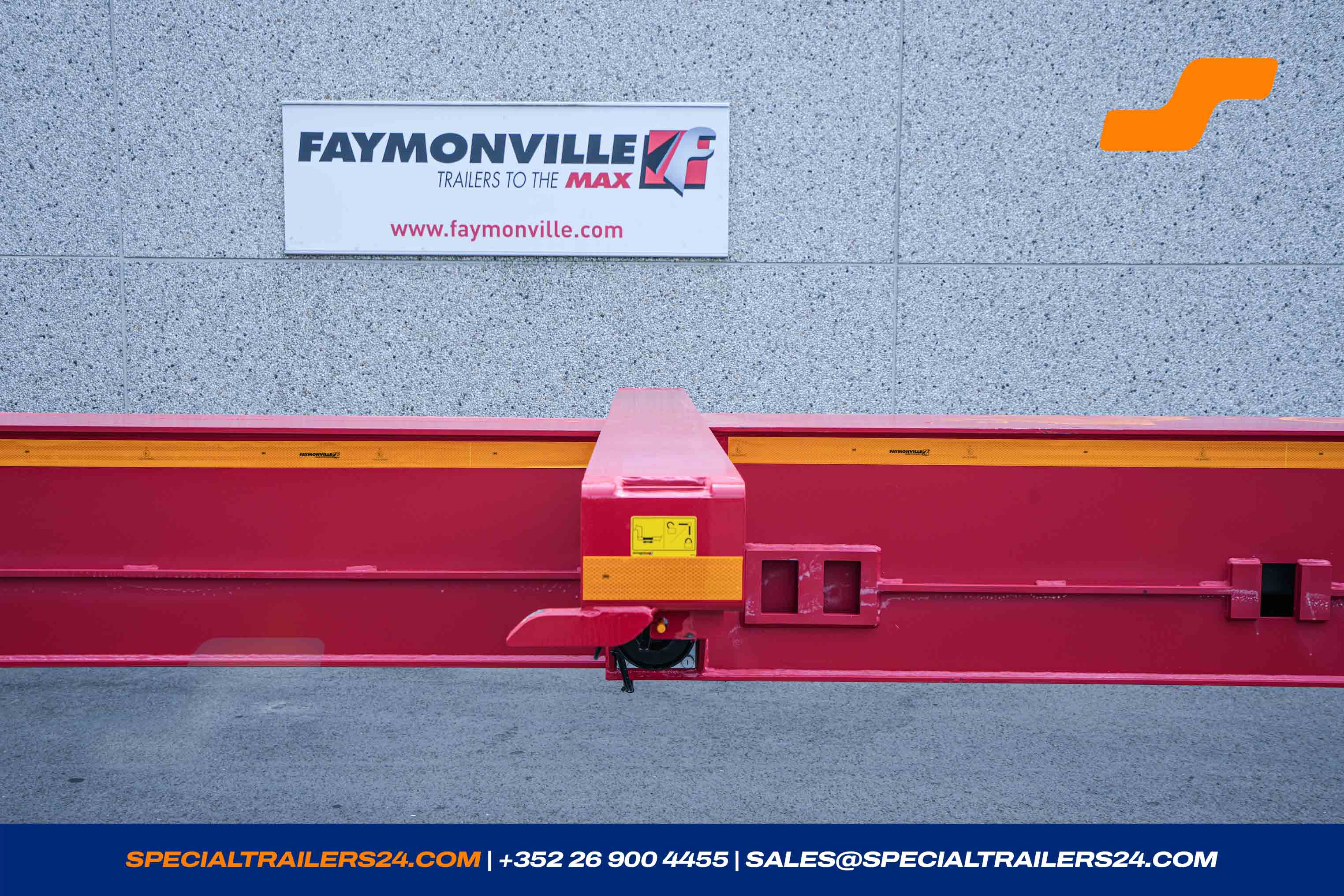 Flatbed trailer Faymonville TeleMAX Vehicle for sale