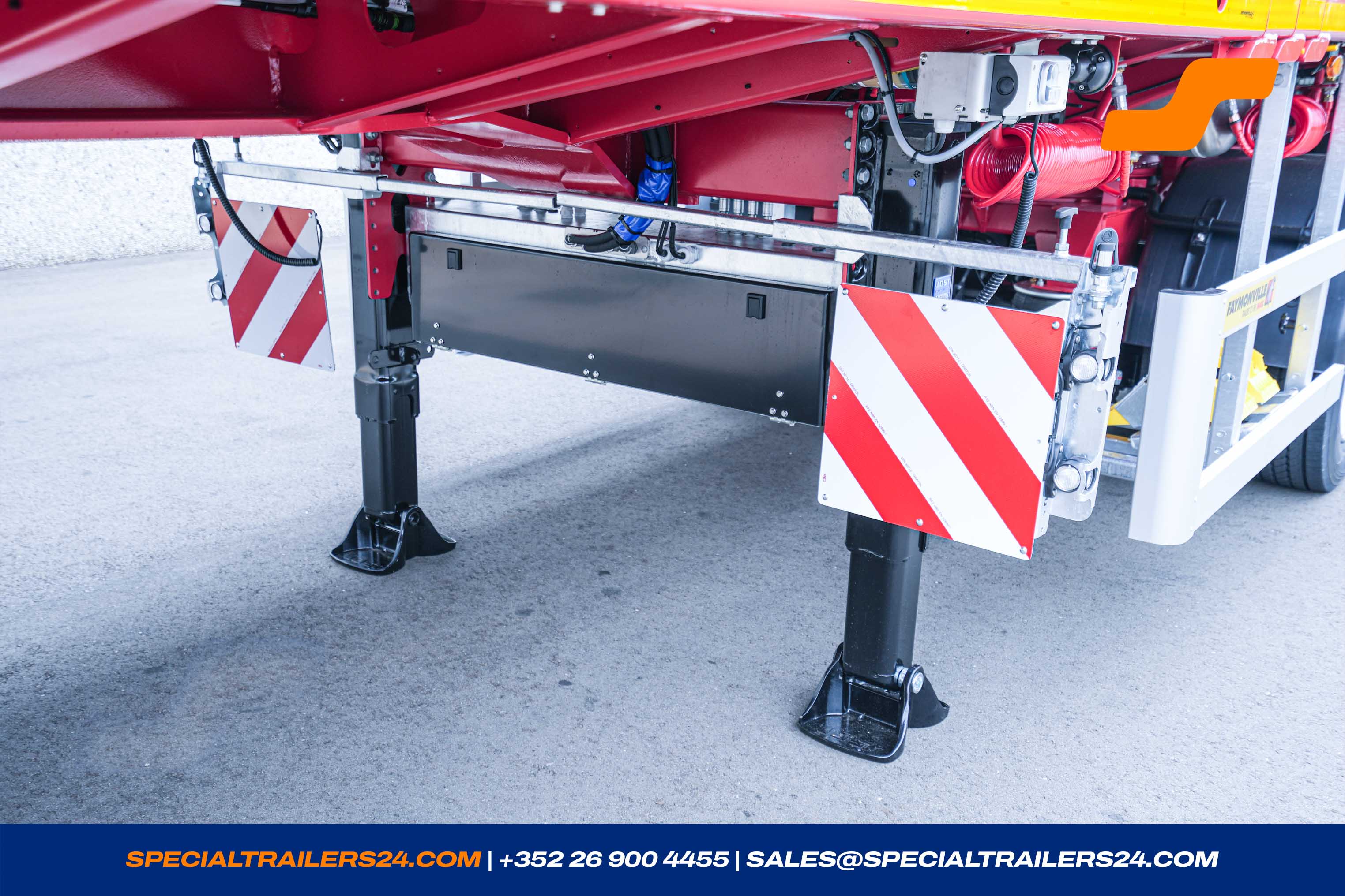 Flatbed trailer Faymonville TeleMAX Vehicle for sale