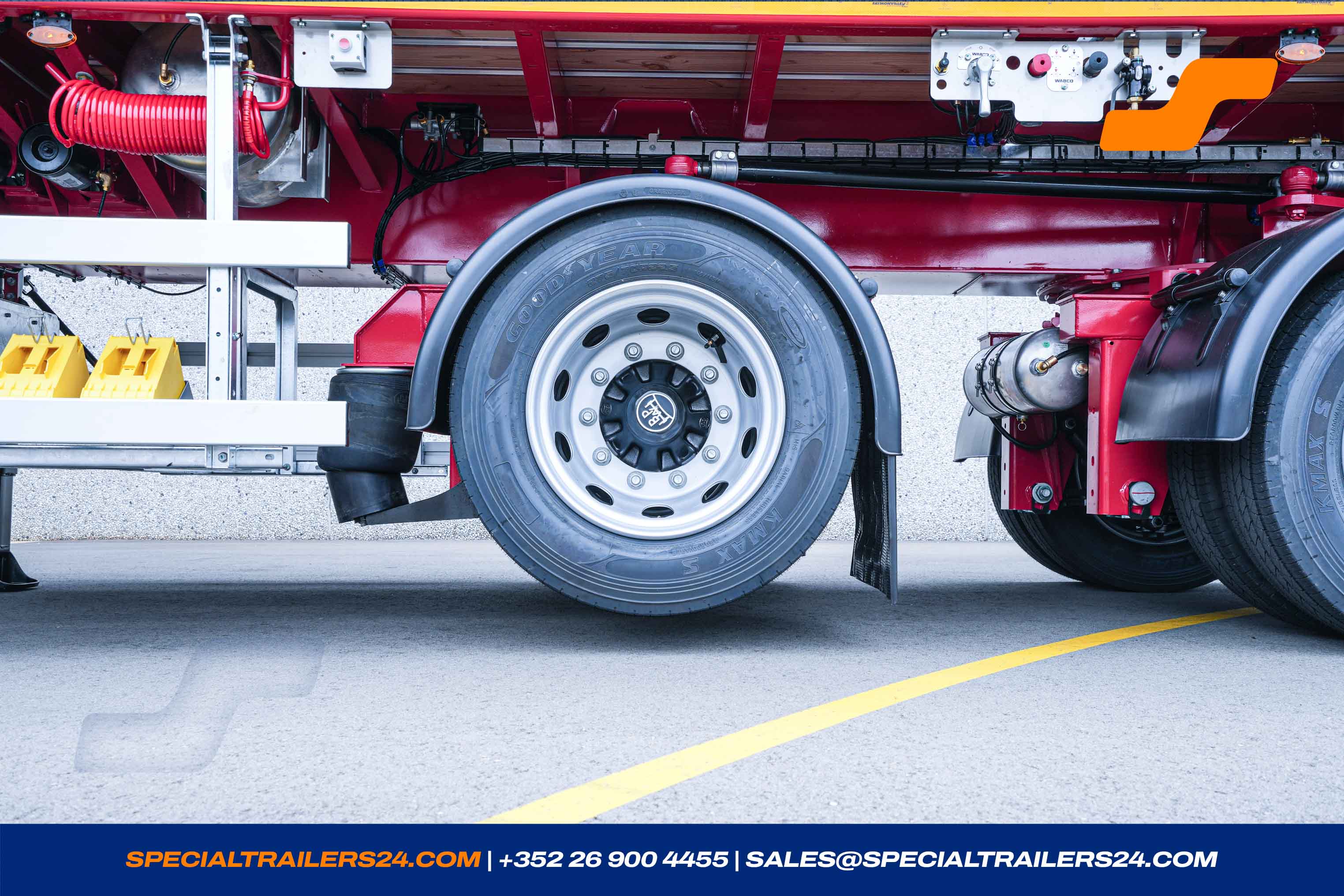 Flatbed trailer Faymonville TeleMAX Vehicle for sale