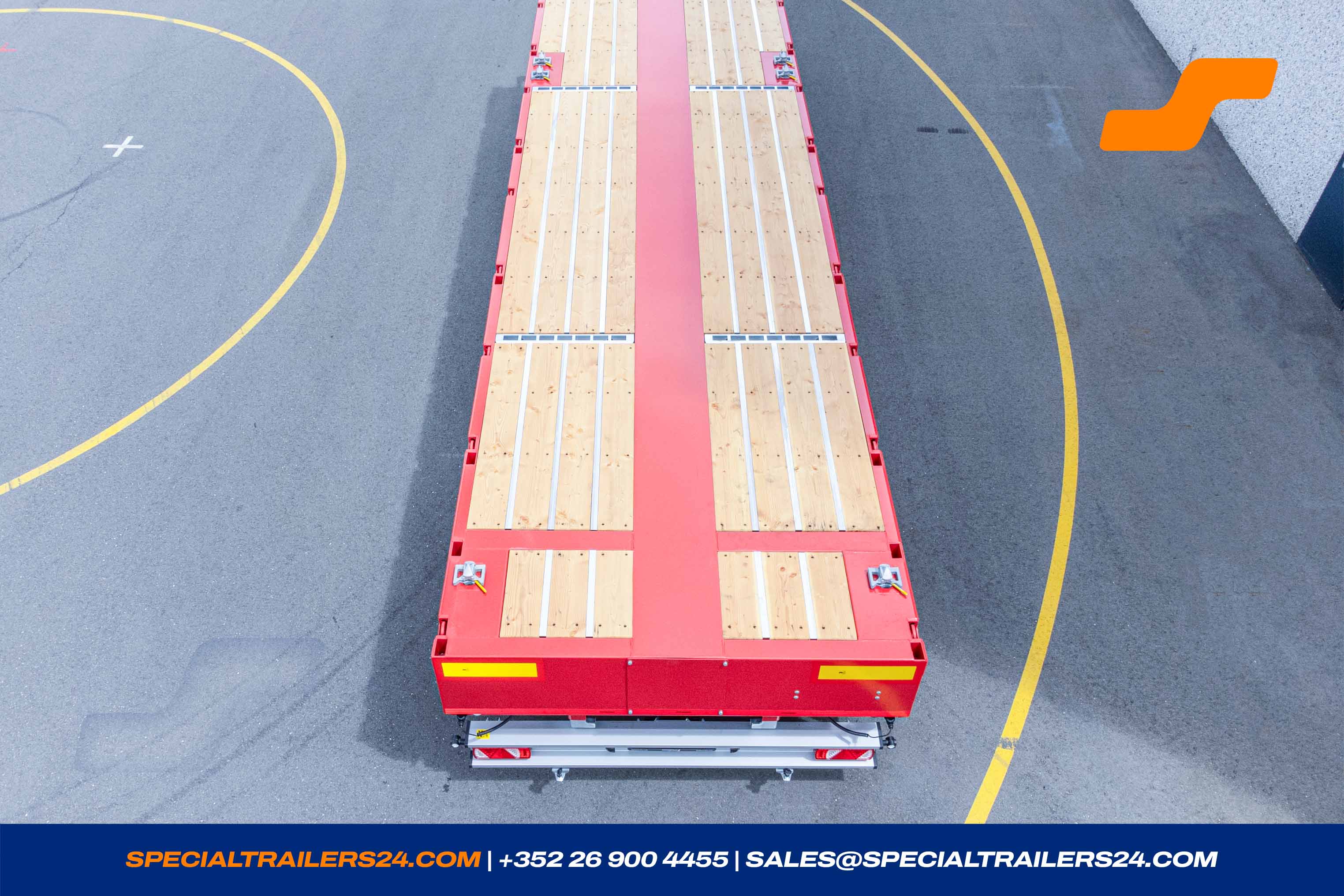 Flatbed trailer Faymonville TeleMAX Vehicle for sale