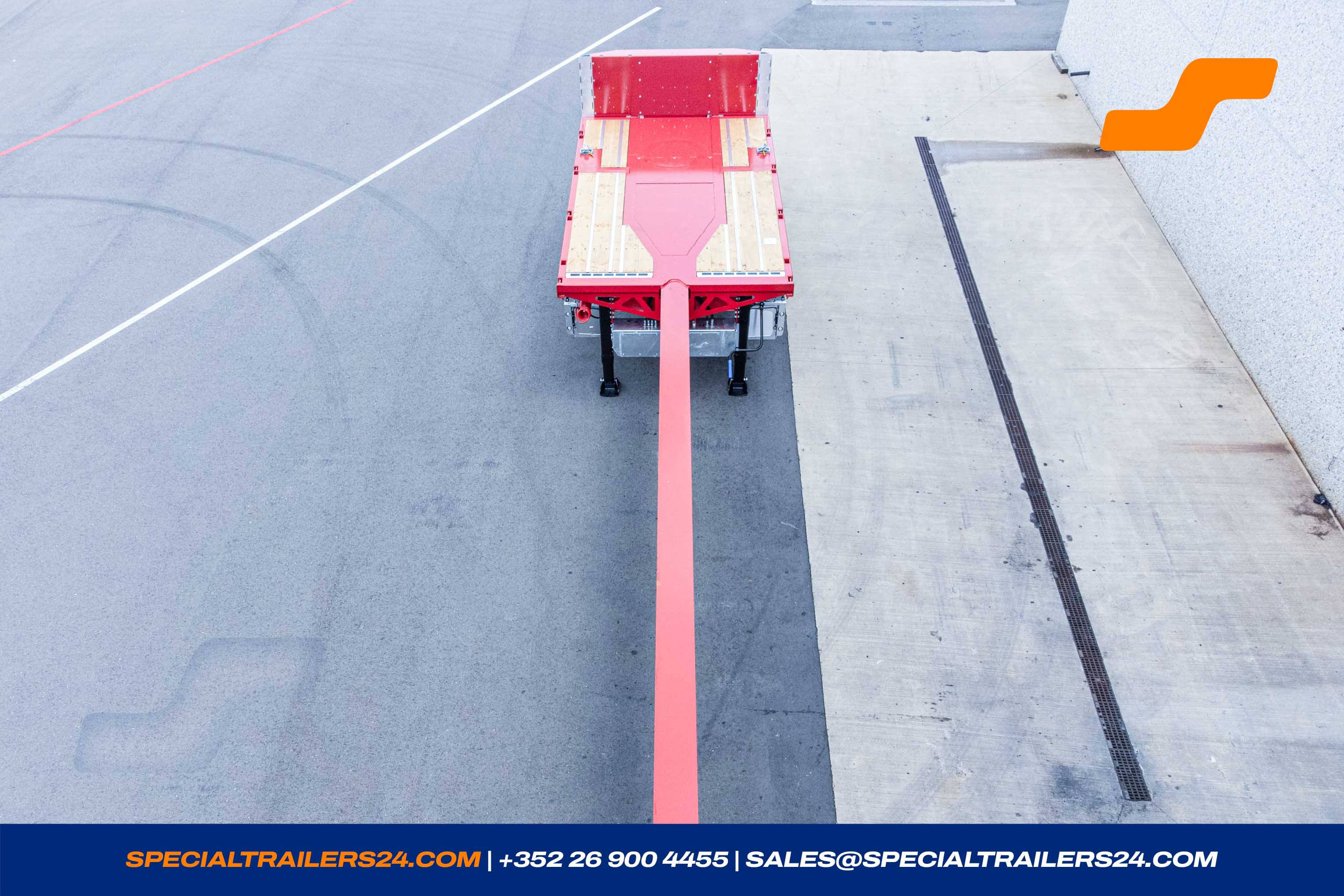 Flatbed trailer Faymonville TeleMAX Vehicle for sale