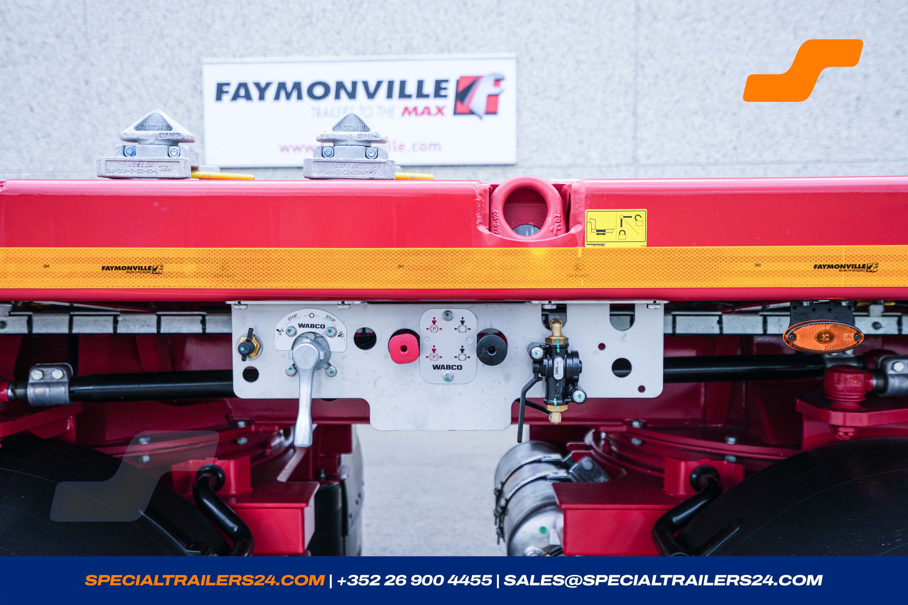 Flatbed trailer Faymonville TeleMAX Vehicle for sale