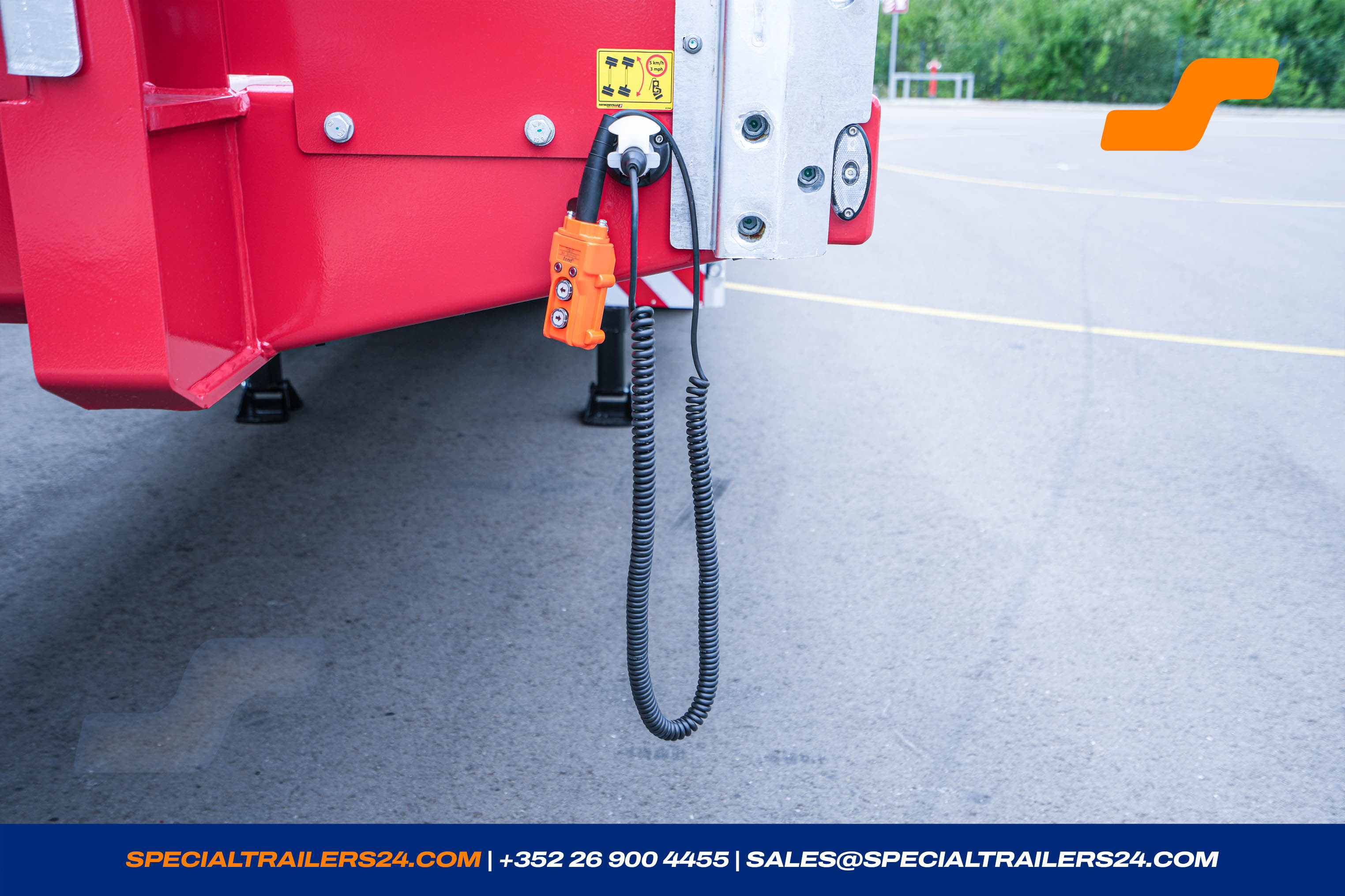 Flatbed trailer Faymonville TeleMAX Vehicle for sale