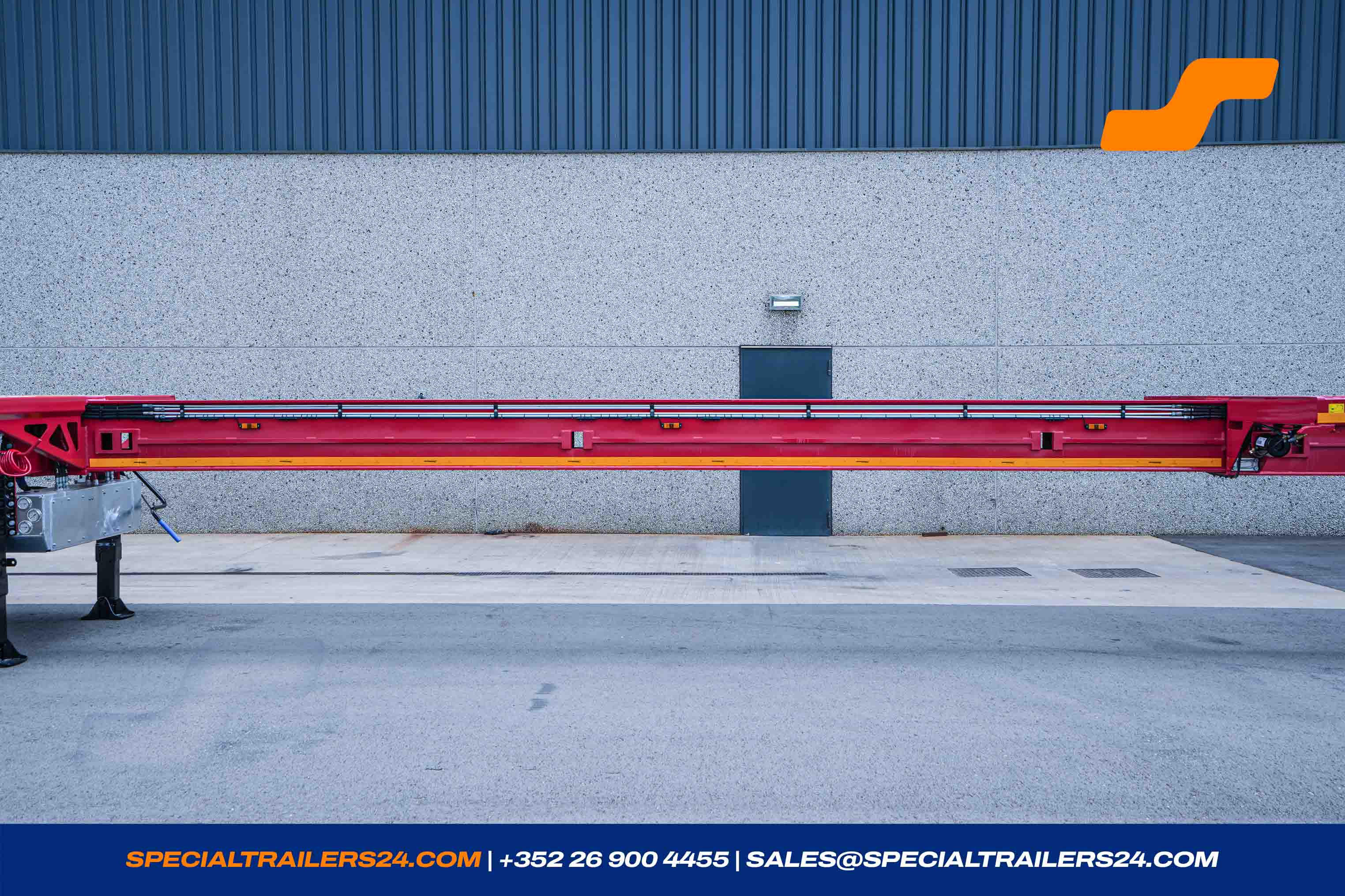 Flatbed trailer Faymonville TeleMAX Vehicle for sale