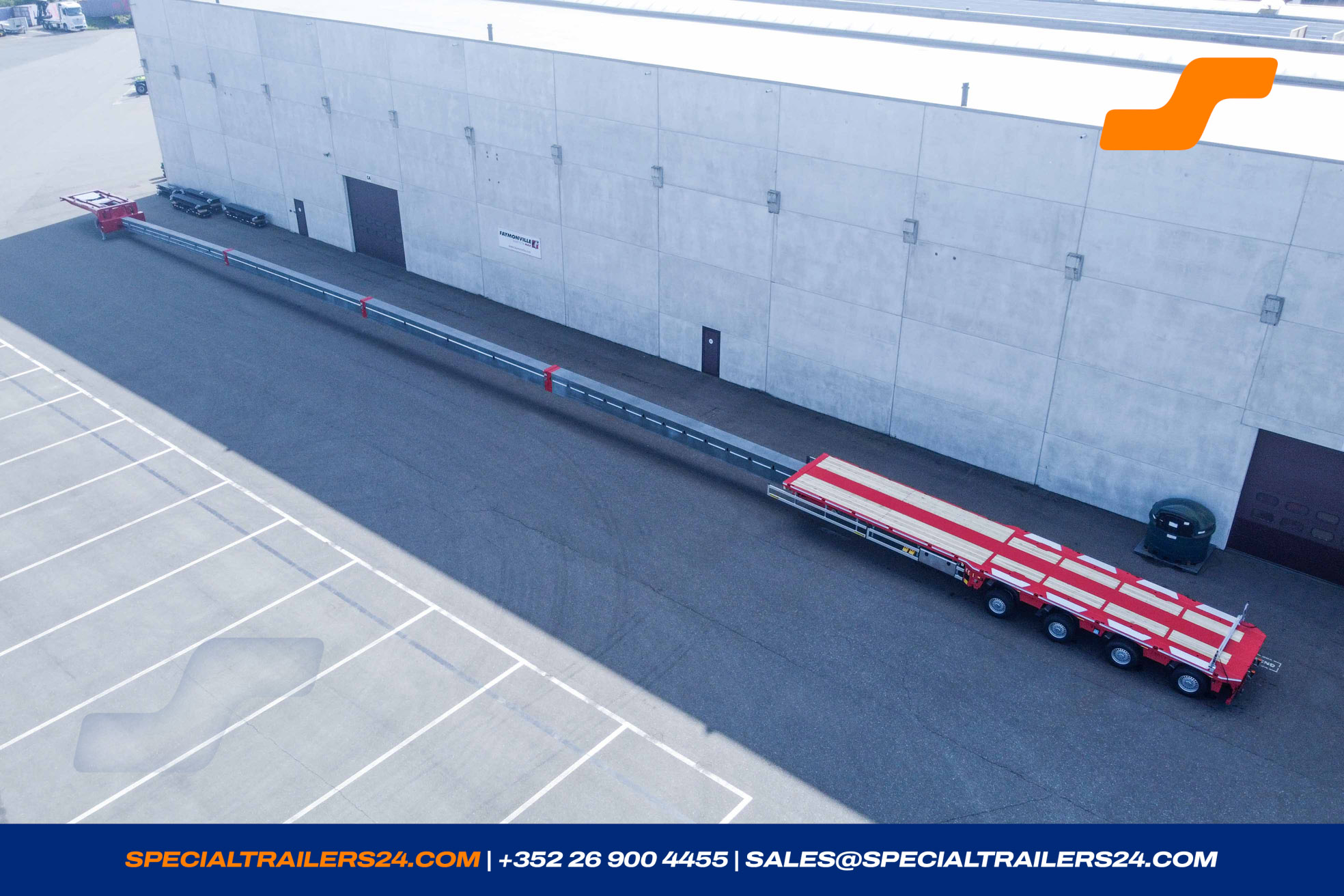 Flatbed trailer Faymonville TeleMAX Vehicle for sale (image count prefix 6/47)