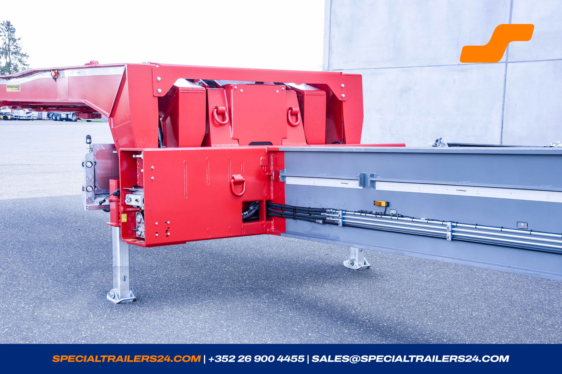 Flatbed trailer Faymonville TeleMAX Vehicle for sale (image count prefix 37/47)