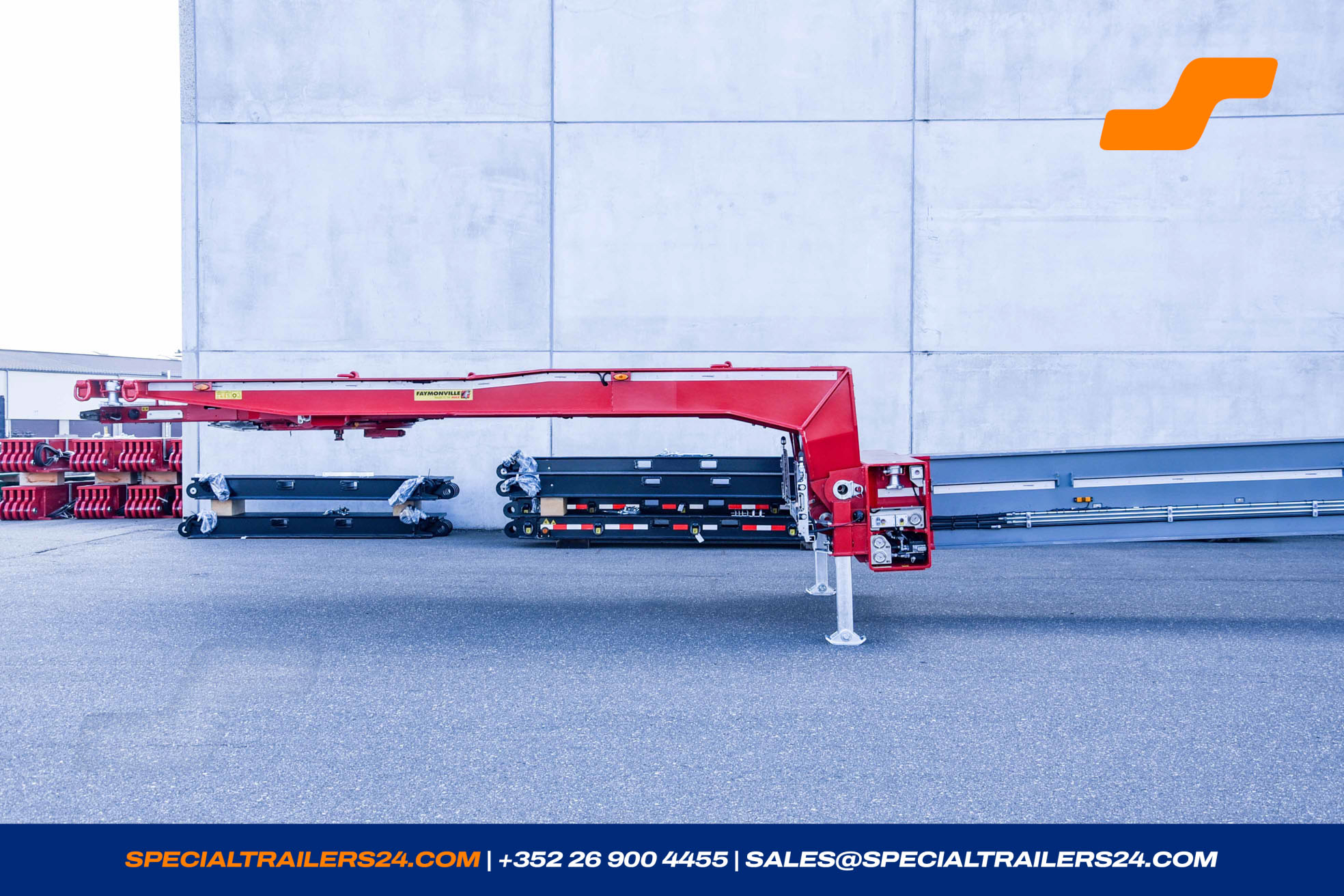 Flatbed trailer Faymonville TeleMAX Vehicle for sale (image count prefix 36/47)