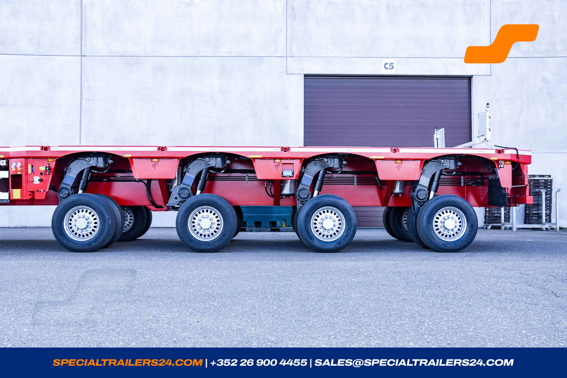 Flatbed trailer Faymonville TeleMAX Vehicle for sale (image count prefix 31/47)