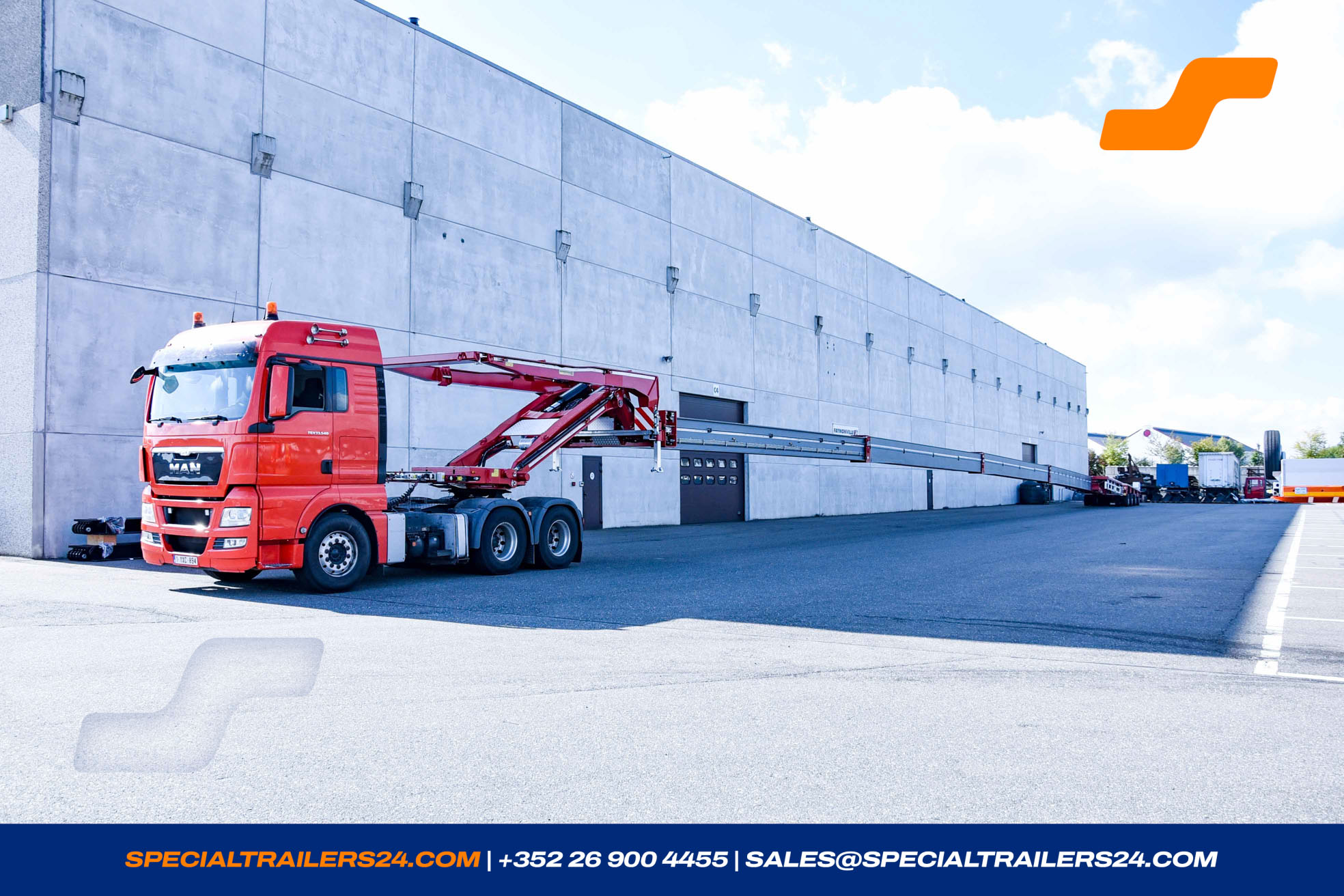 Flatbed trailer Faymonville TeleMAX Vehicle for sale (image count prefix 47/47)