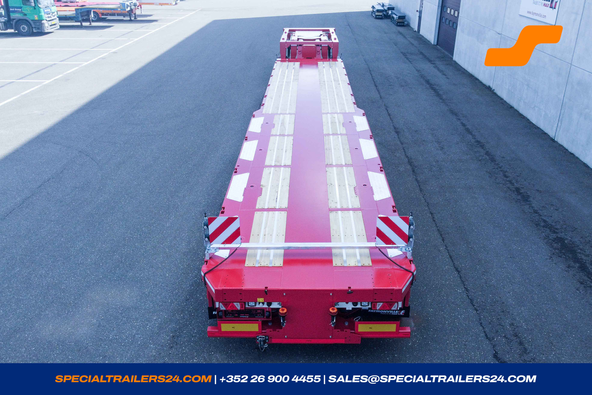 Flatbed trailer Faymonville TeleMAX Vehicle for sale (image count prefix 14/47)