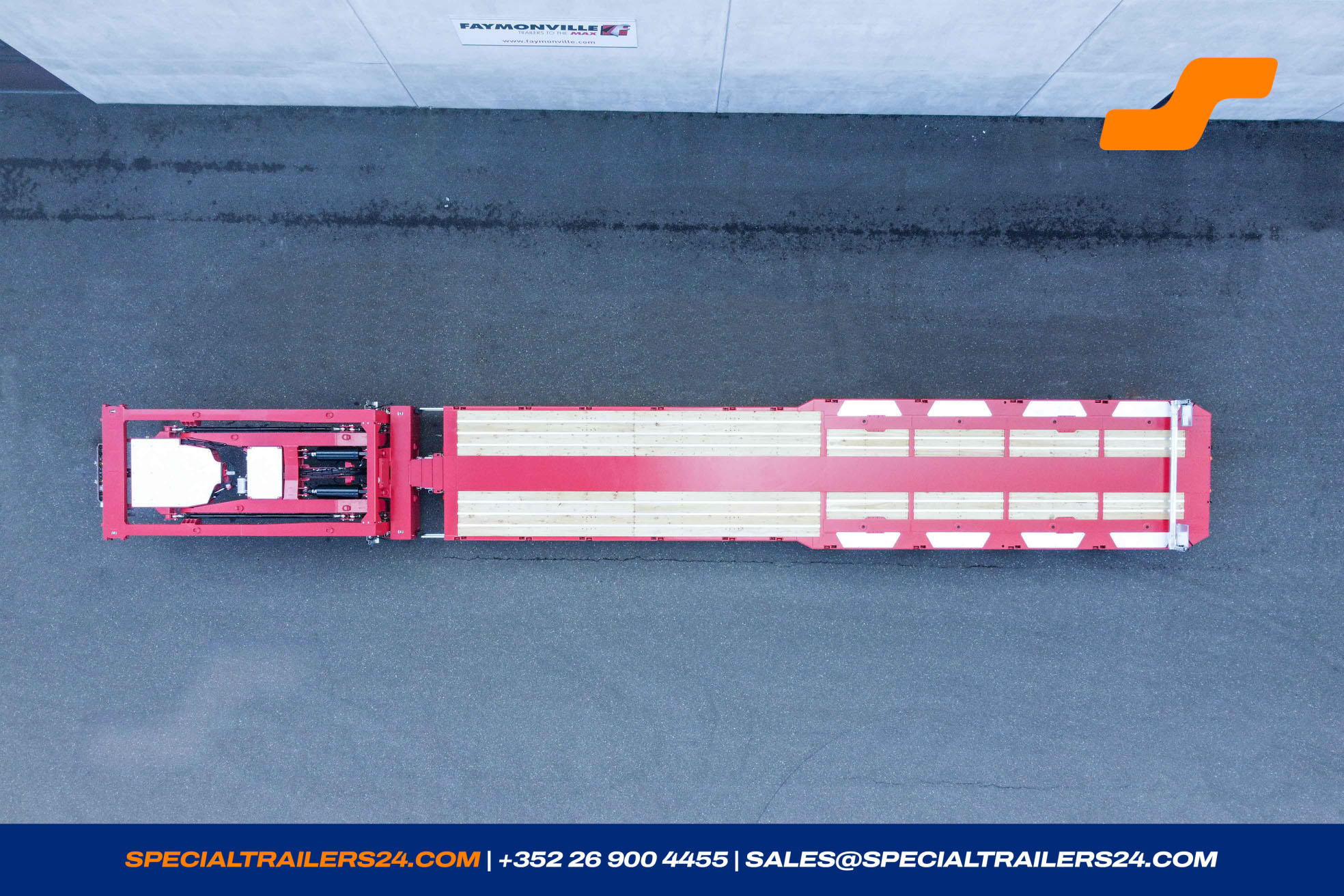 Flatbed trailer Faymonville TeleMAX Vehicle for sale (image count prefix 4/47)