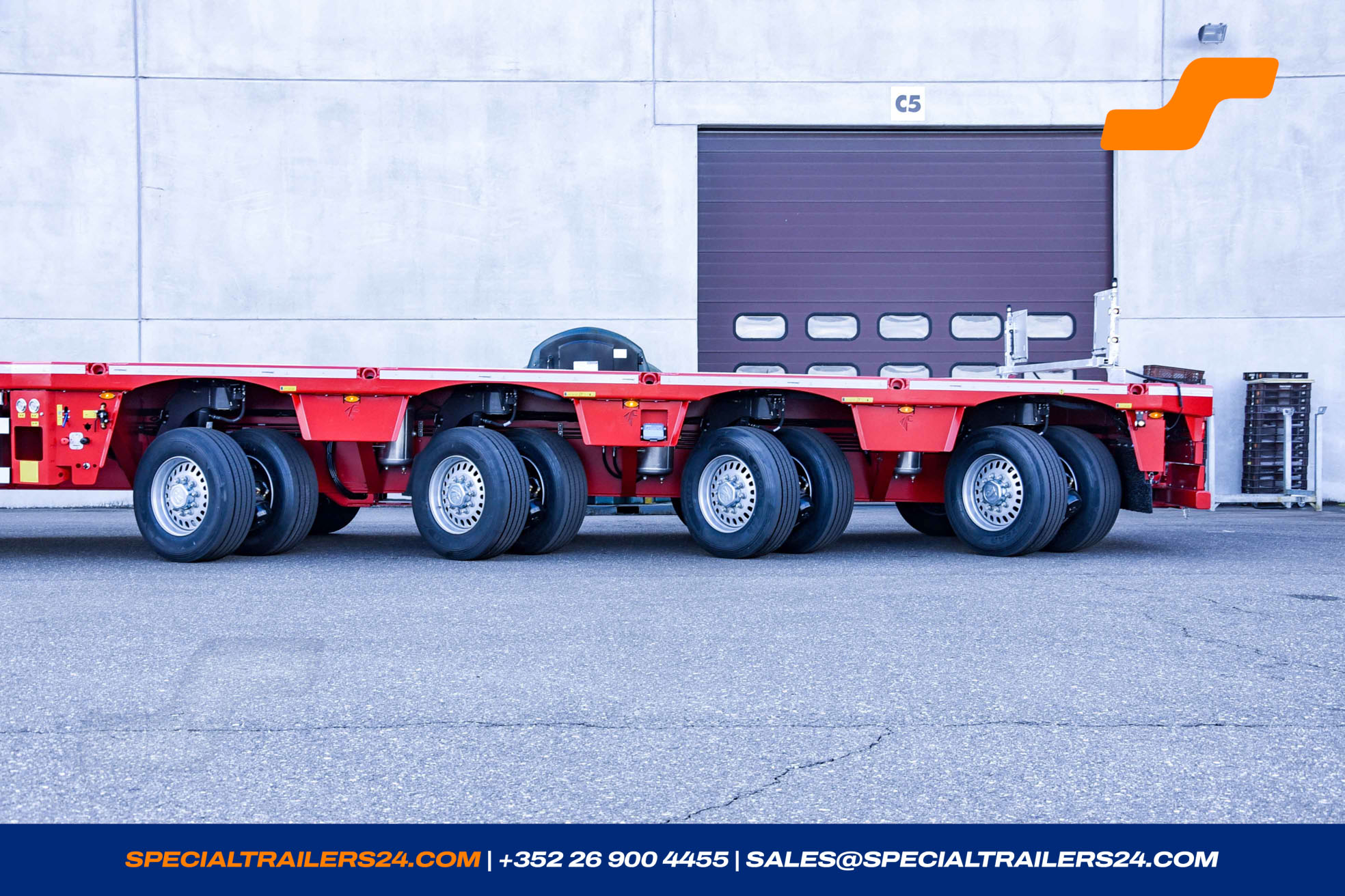 Flatbed trailer Faymonville TeleMAX Vehicle for sale (image count prefix 30/47)