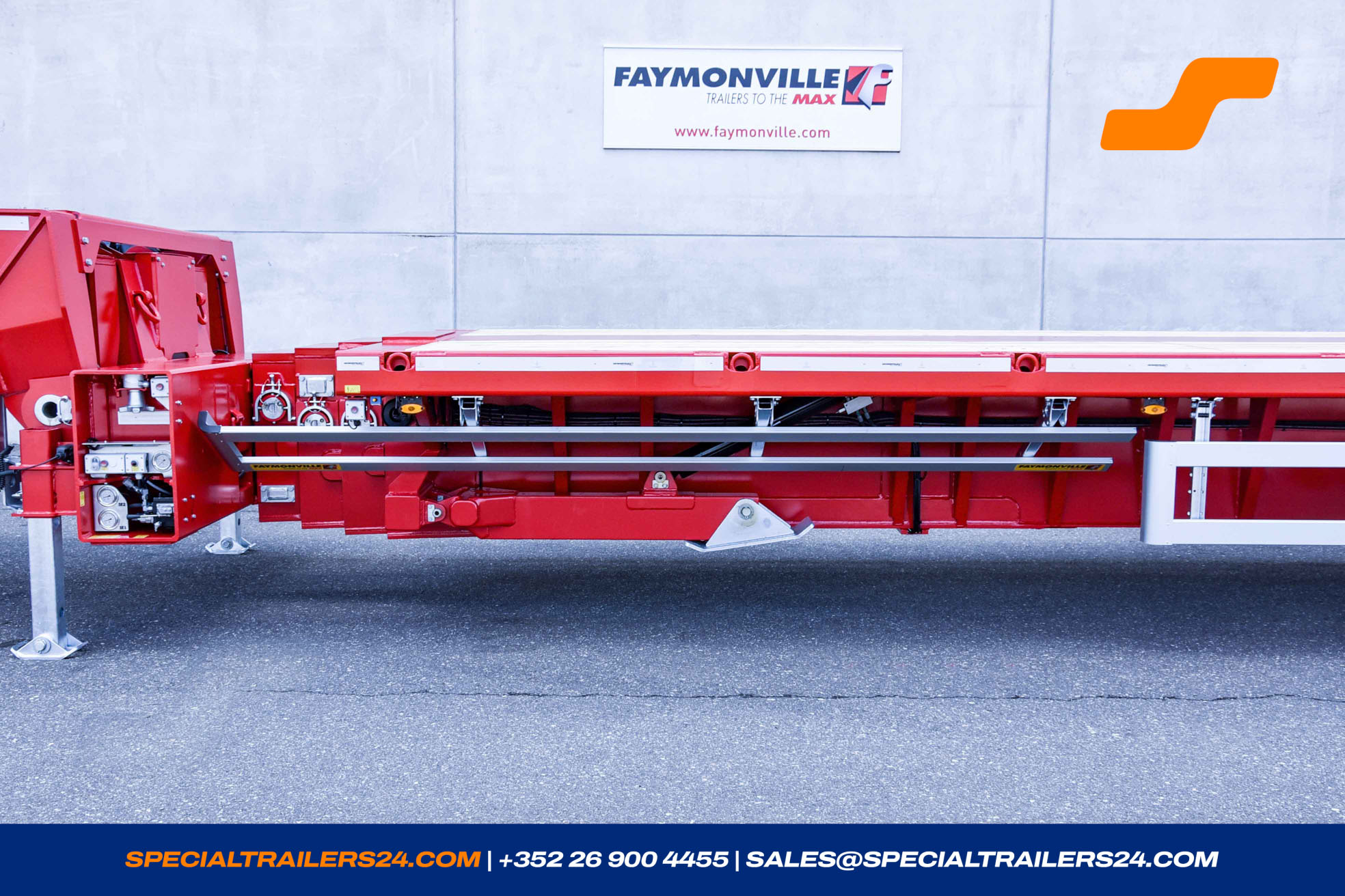 Flatbed trailer Faymonville TeleMAX Vehicle for sale (image count prefix 24/47)