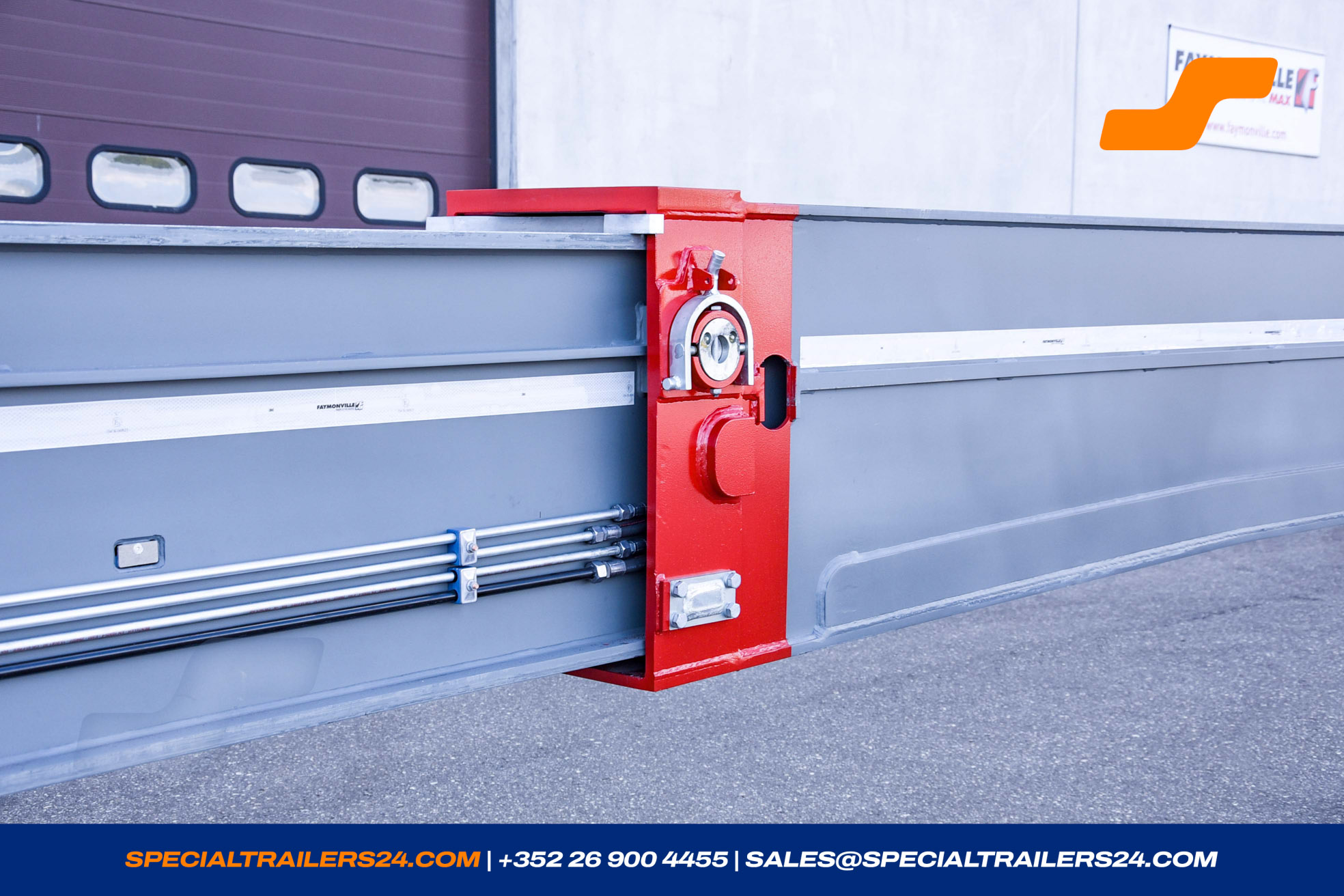 Flatbed trailer Faymonville TeleMAX Vehicle for sale (image count prefix 39/47)