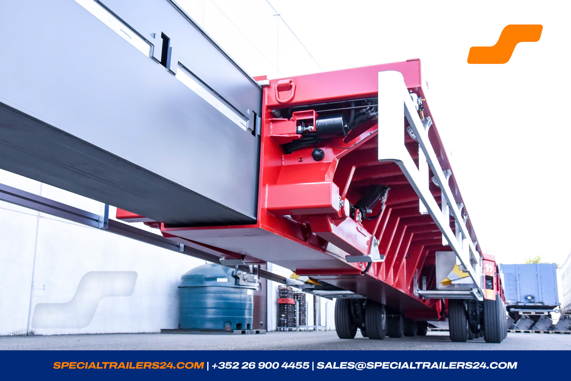 Flatbed trailer Faymonville TeleMAX Vehicle for sale (image count prefix 44/47)