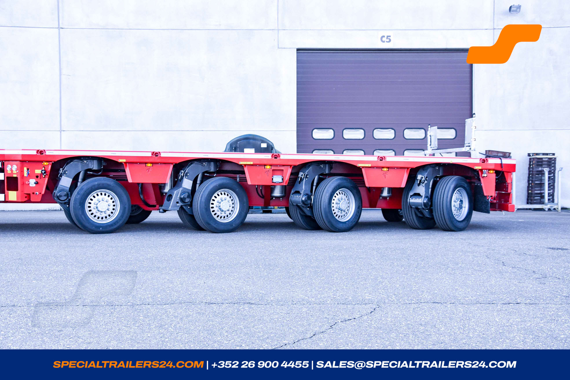 Flatbed trailer Faymonville TeleMAX Vehicle for sale (image count prefix 29/47)
