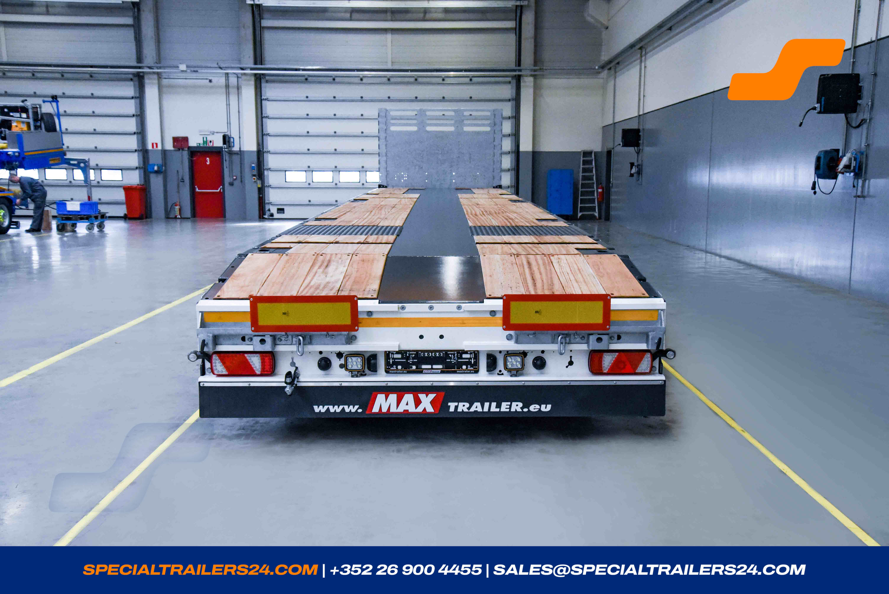 Flatbed trailer MAX Trailer MAX200 Vehicle for sale