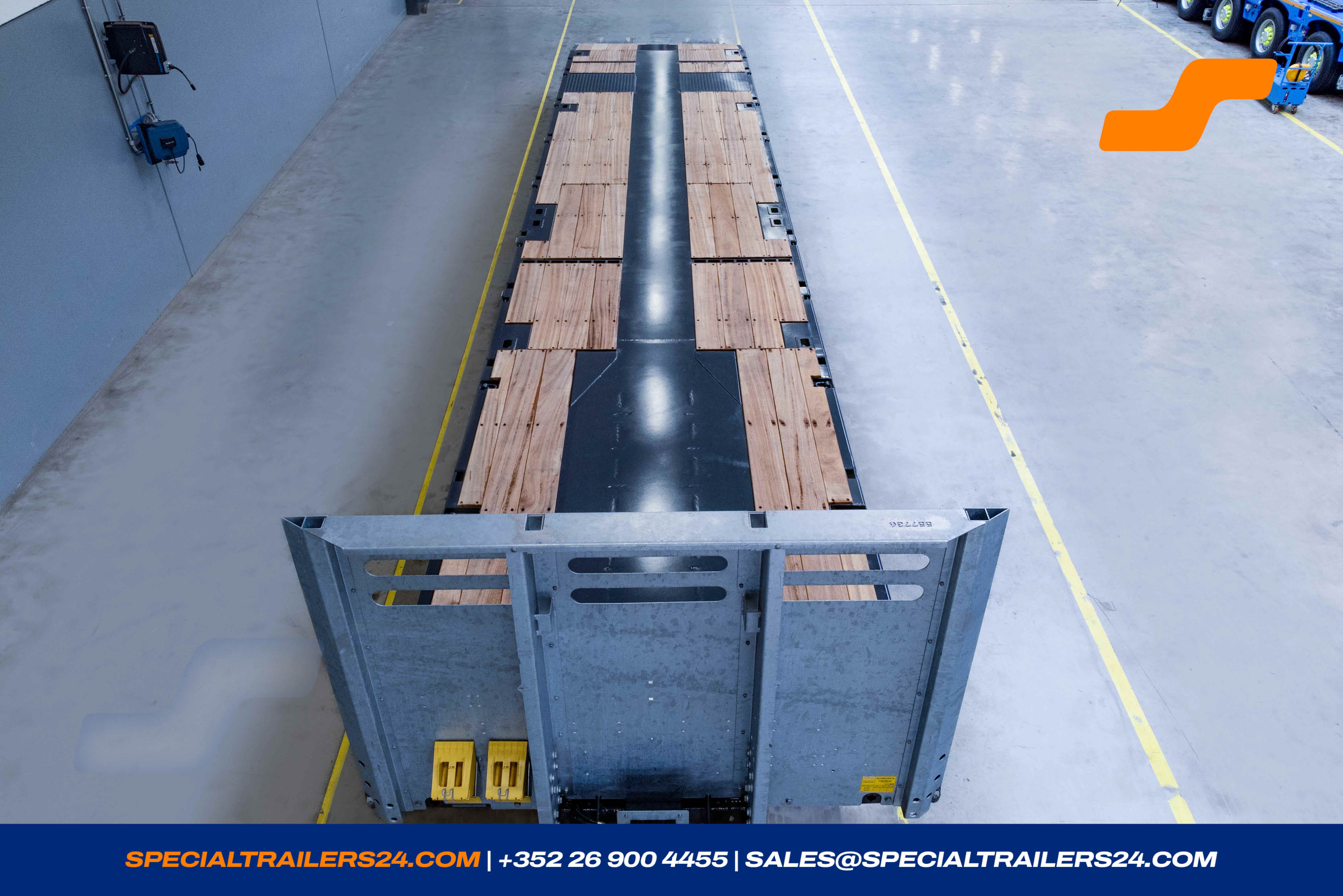 Flatbed trailer MAX Trailer MAX200 Vehicle for sale