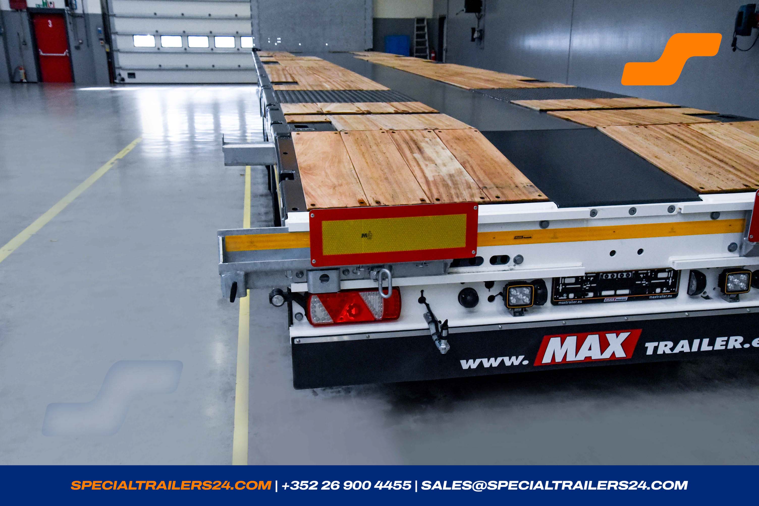 Flatbed trailer MAX Trailer MAX200 Vehicle for sale
