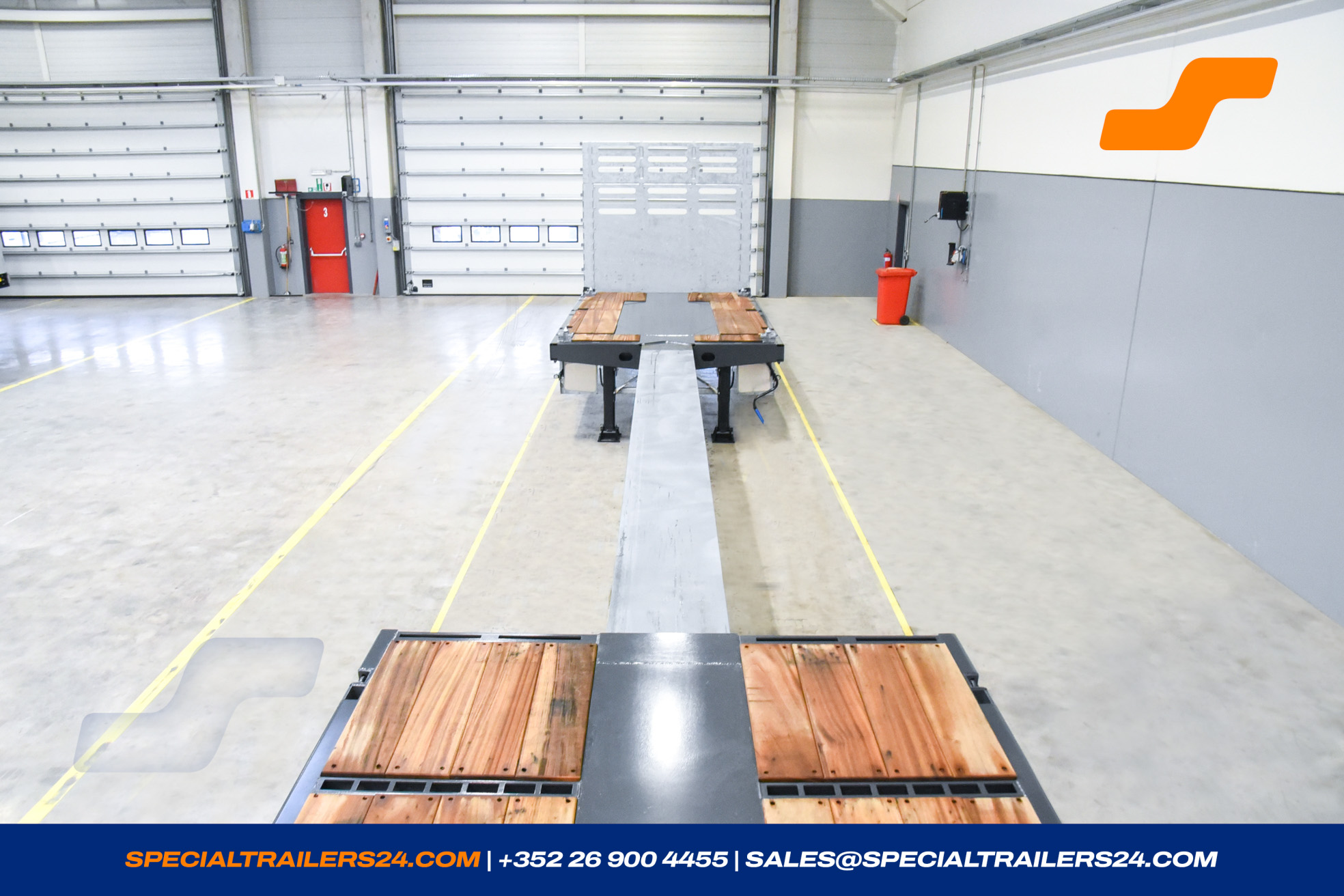 Flatbed trailer MAX Trailer MAX200 Vehicle for sale