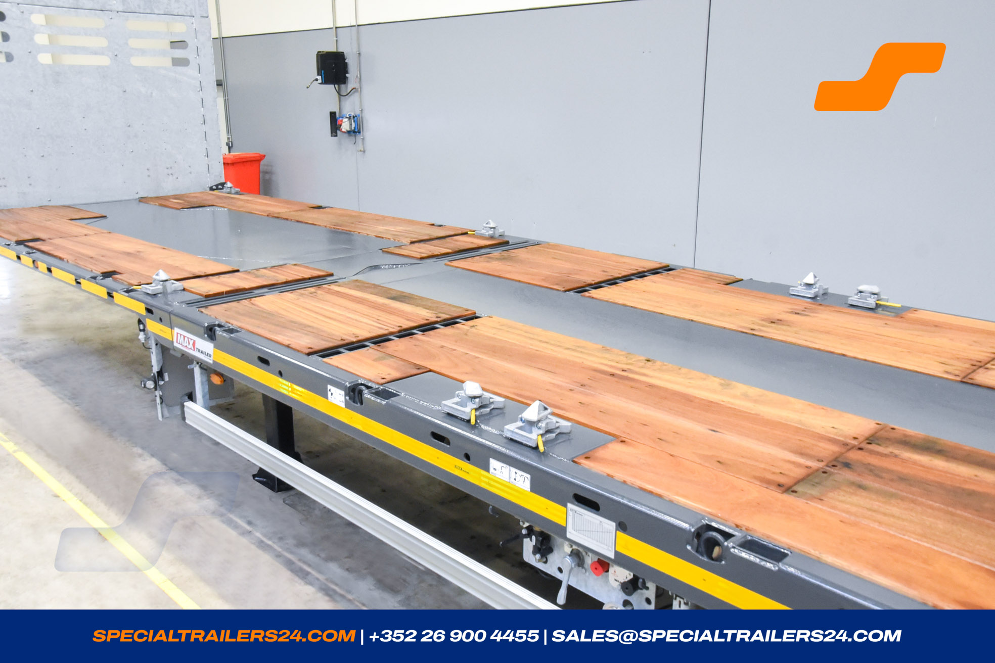 Flatbed trailer MAX Trailer MAX200 Vehicle for sale