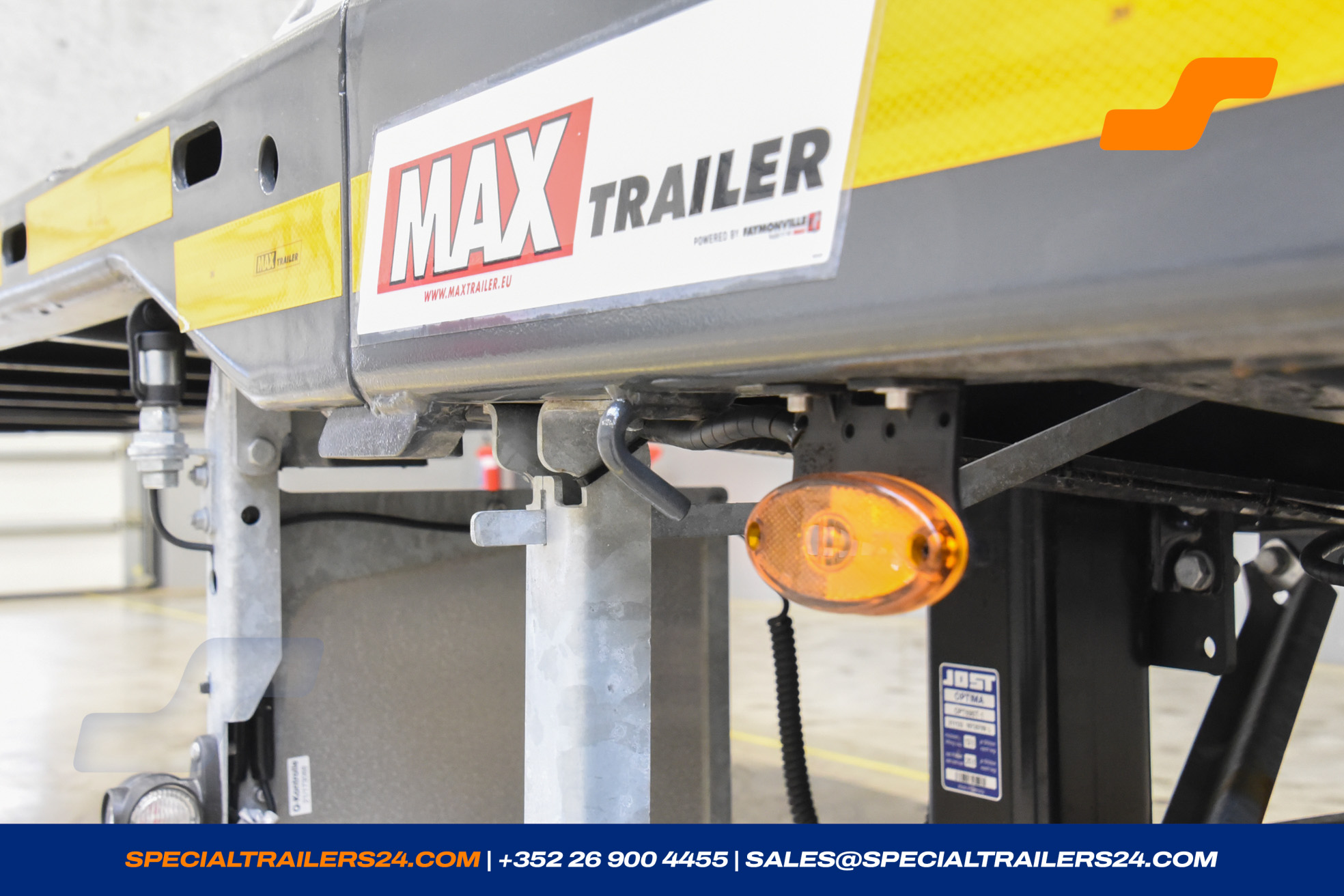 Flatbed trailer MAX Trailer MAX200 Vehicle for sale