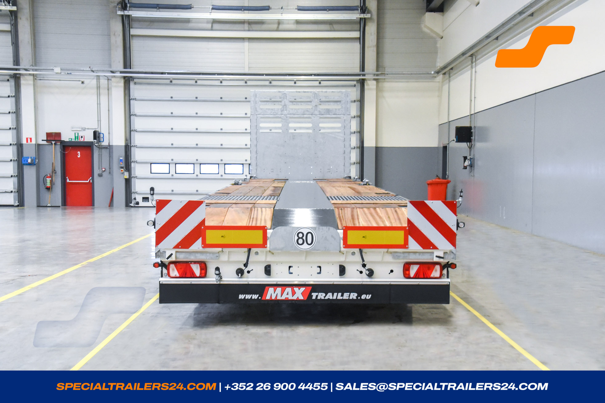 Flatbed trailer MAX Trailer MAX200 Vehicle for sale