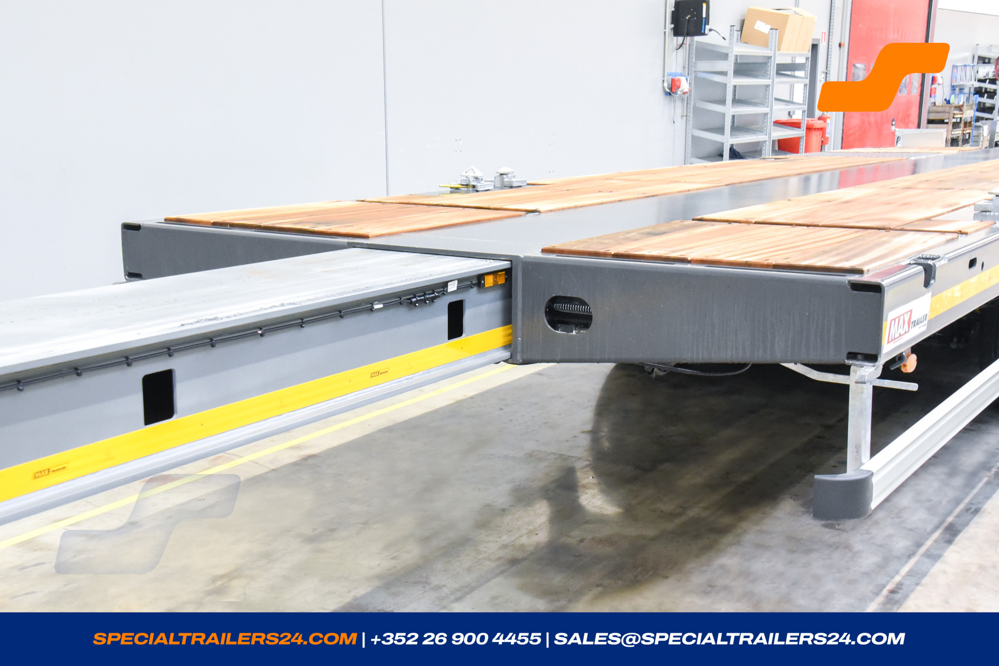 Flatbed trailer MAX Trailer MAX200 Vehicle for sale