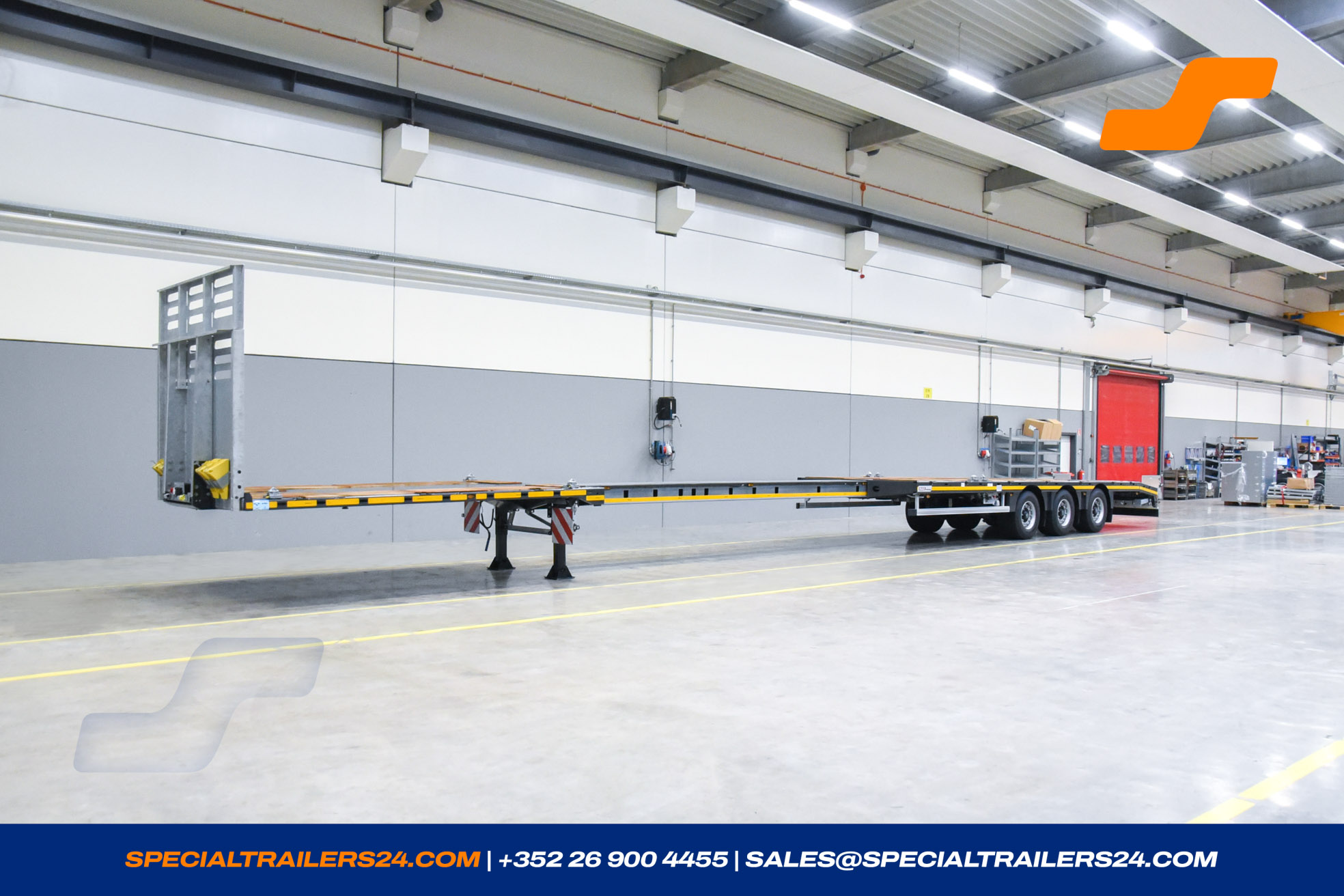 Flatbed trailer MAX Trailer MAX200 Vehicle for sale