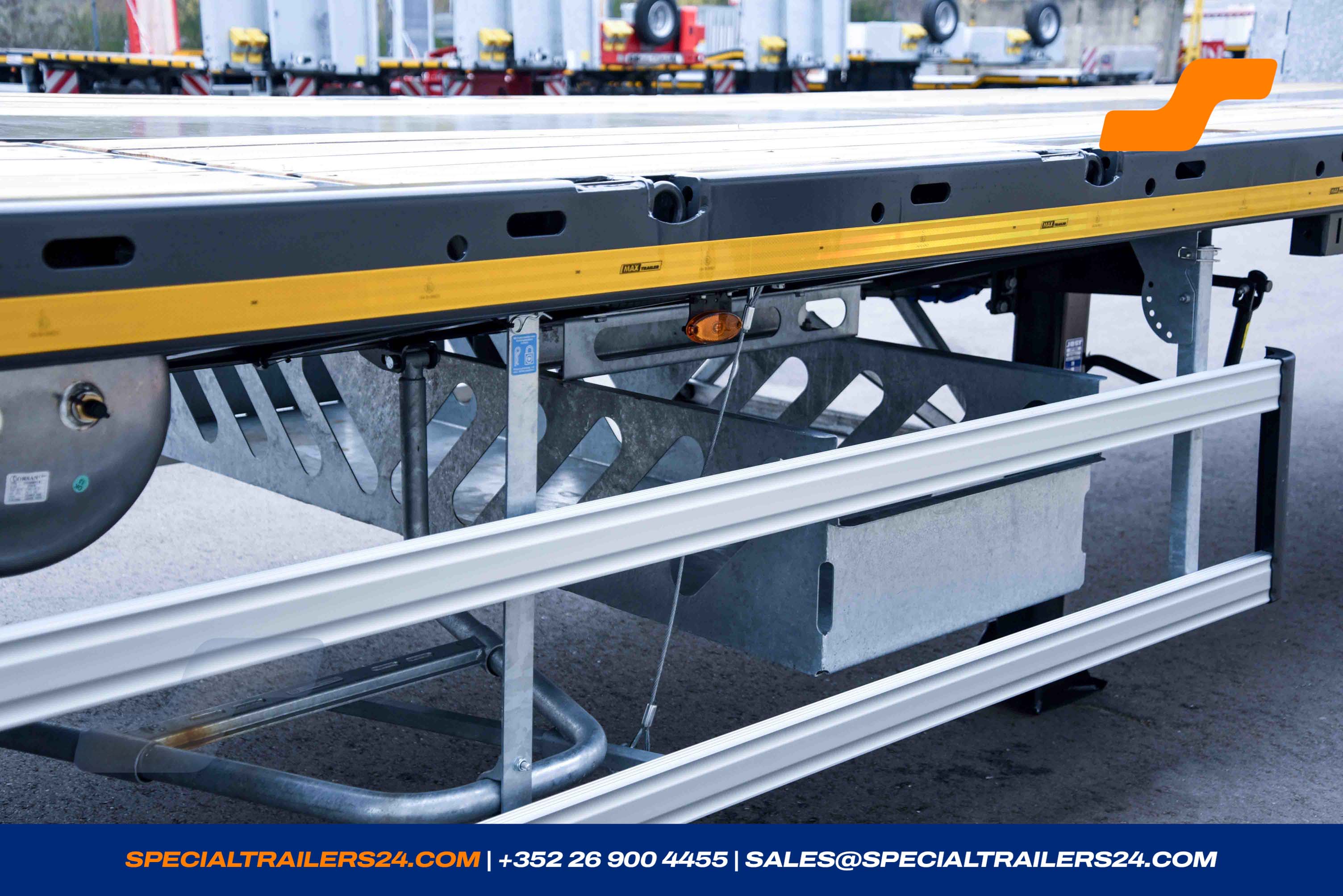 Flatbed trailer MAX Trailer MAX200 Vehicle for sale