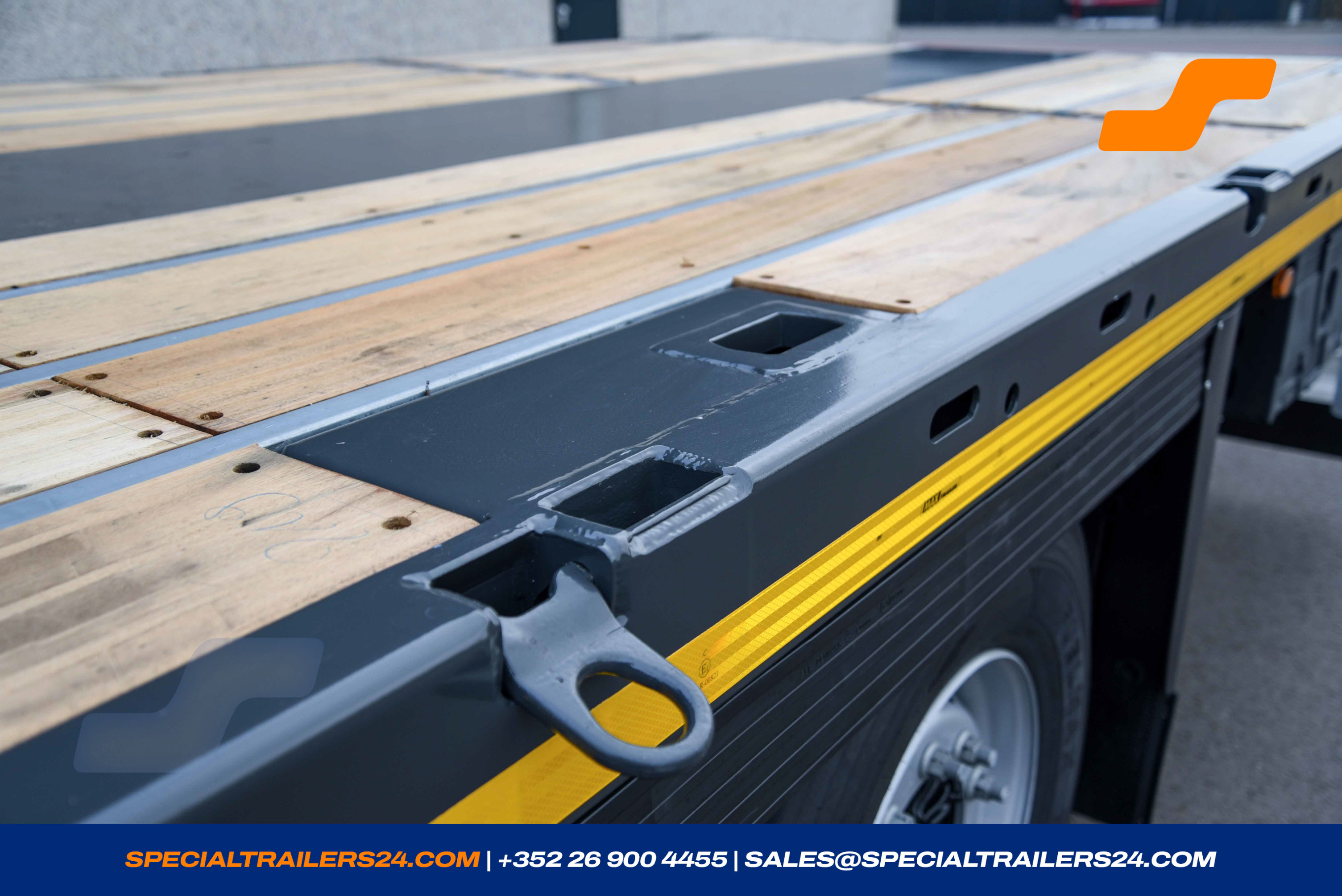 Flatbed trailer MAX Trailer MAX200 Vehicle for sale