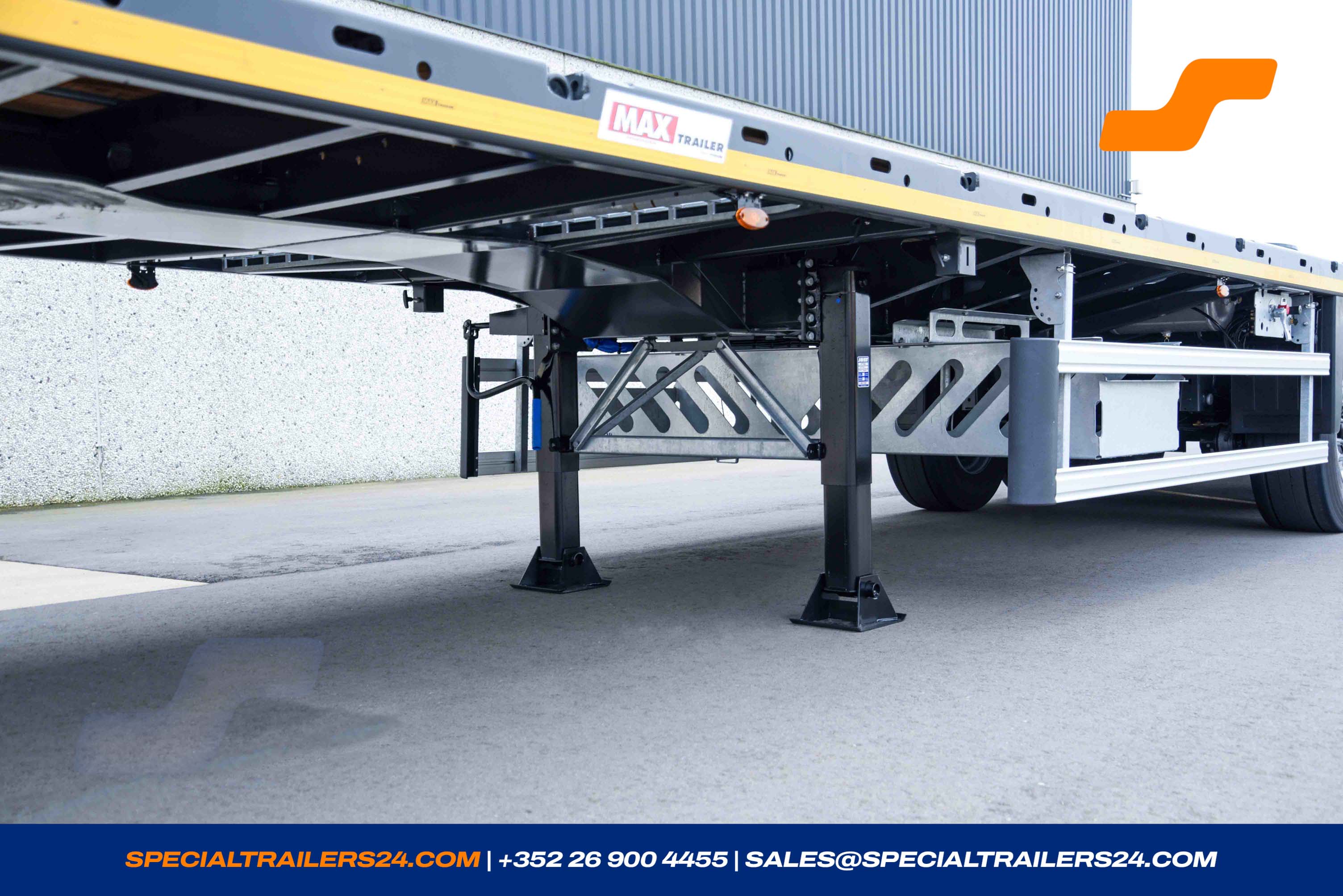 Flatbed trailer MAX Trailer MAX200 Vehicle for sale