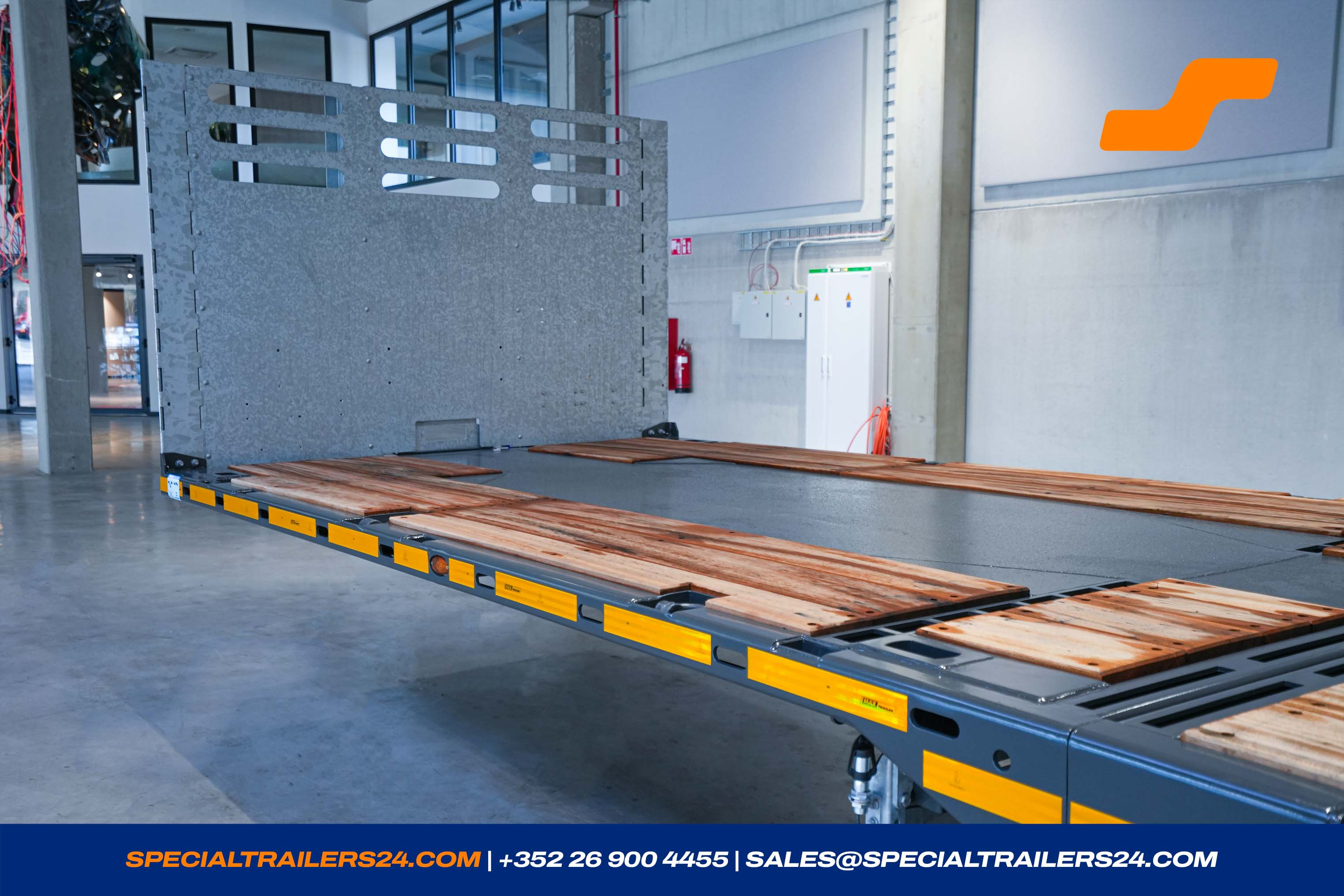 Flatbed trailer MAX Trailer MAX200 Vehicle for sale