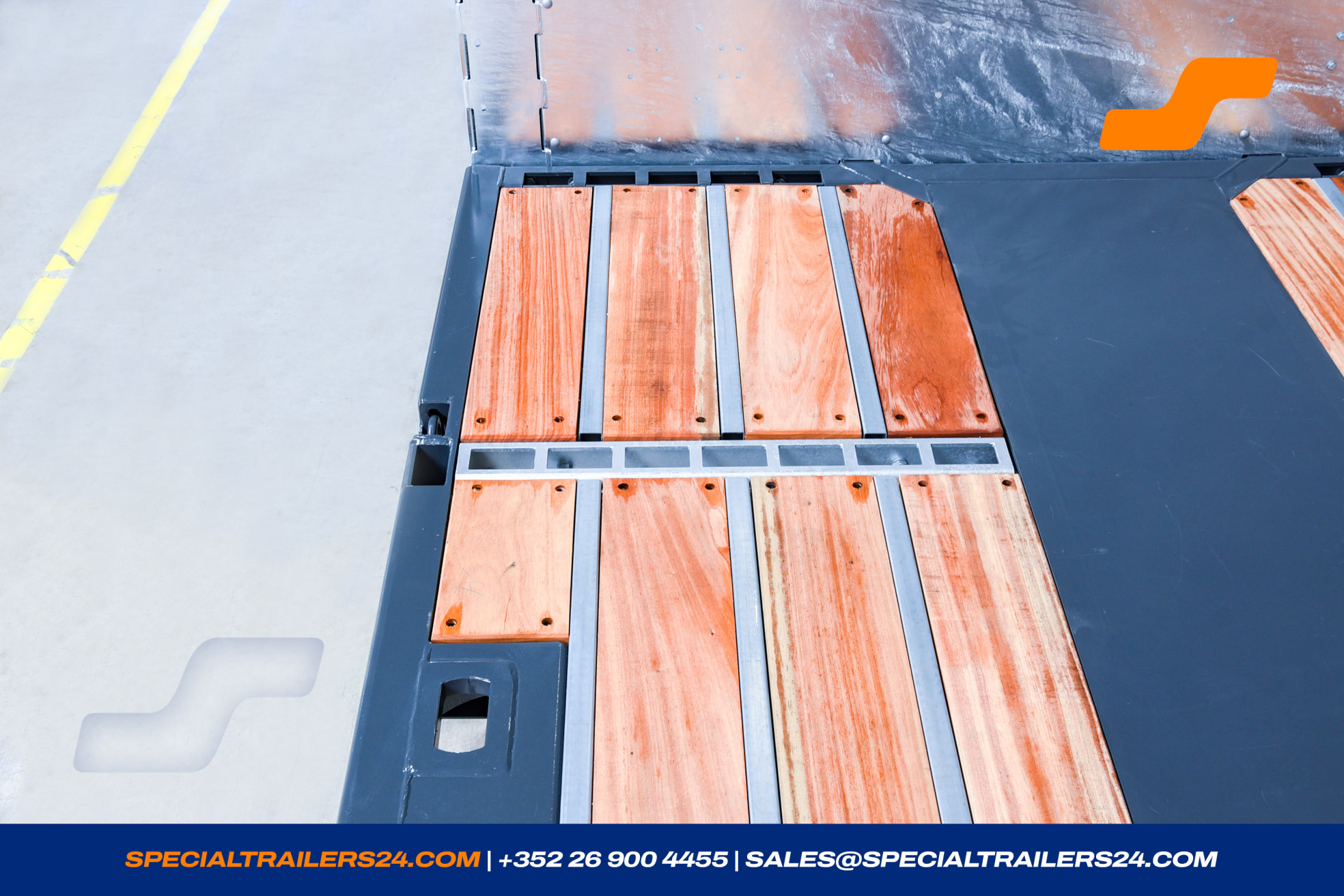 Flatbed trailer MAX Trailer MAX200 Vehicle for sale