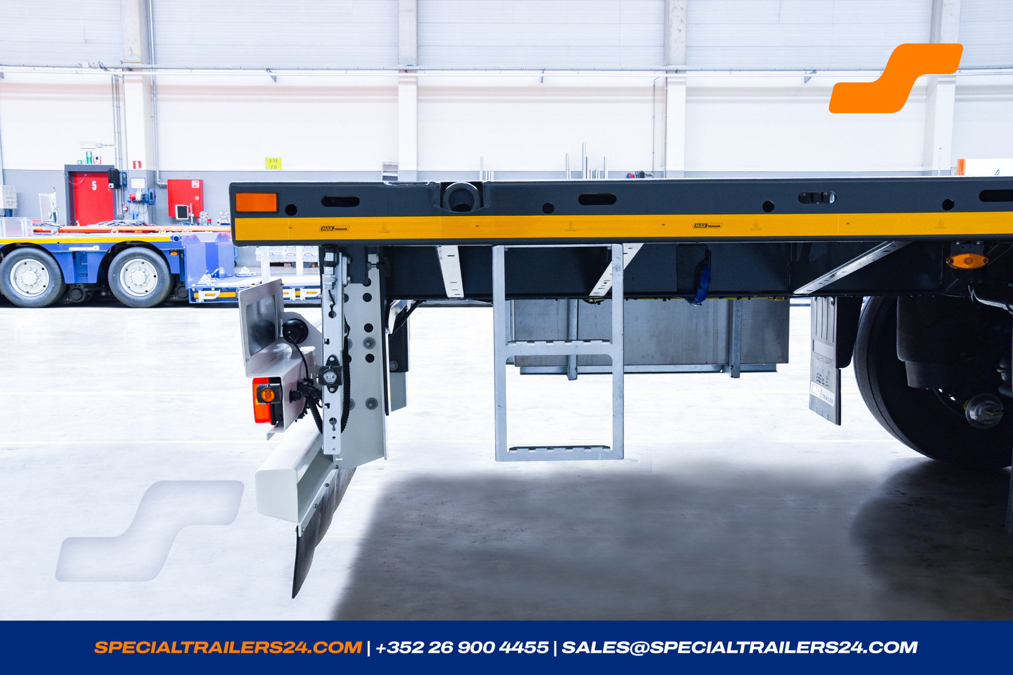 Flatbed trailer MAX Trailer MAX200 Vehicle for sale