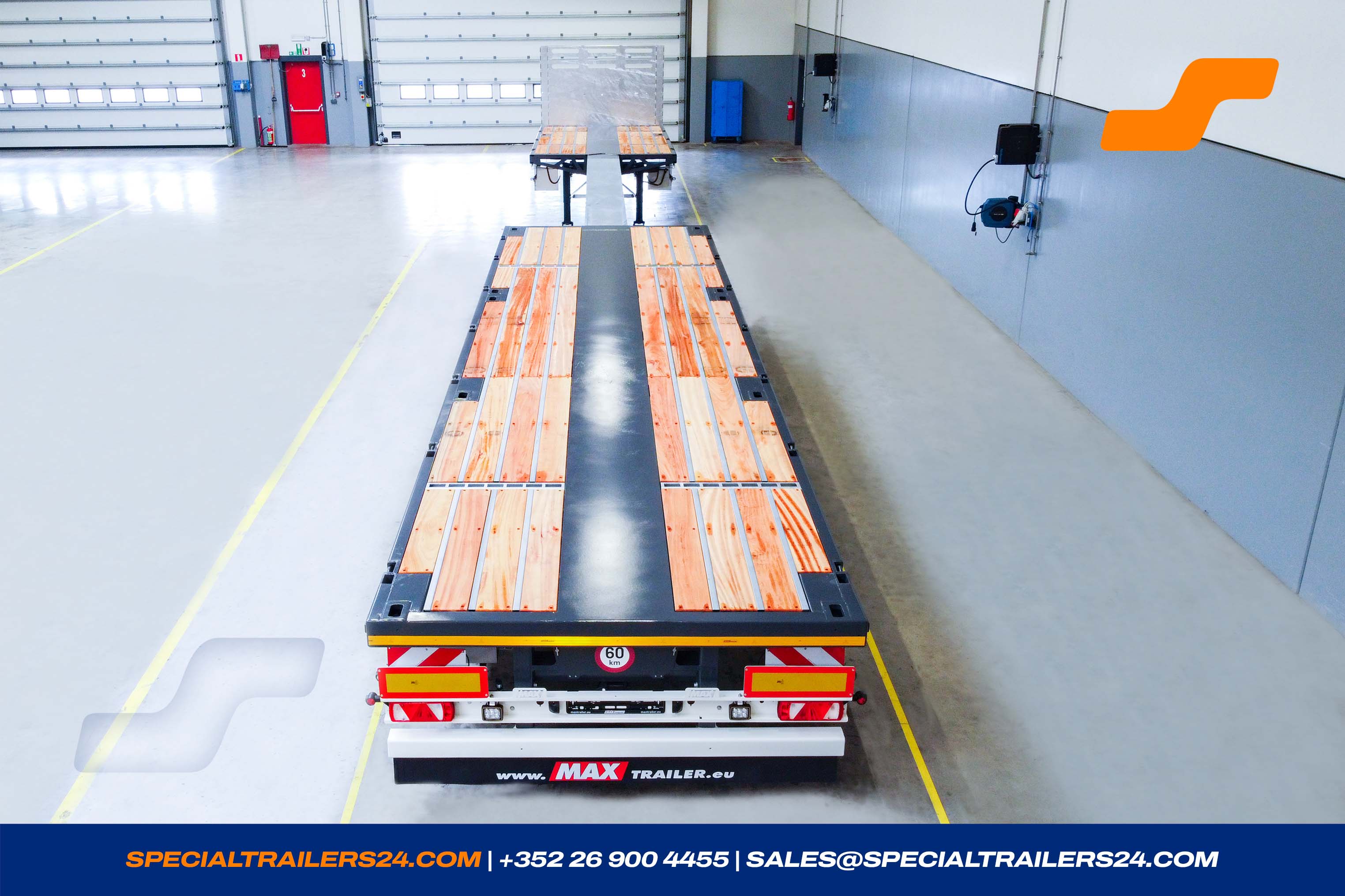 Flatbed trailer MAX Trailer MAX200 Vehicle for sale