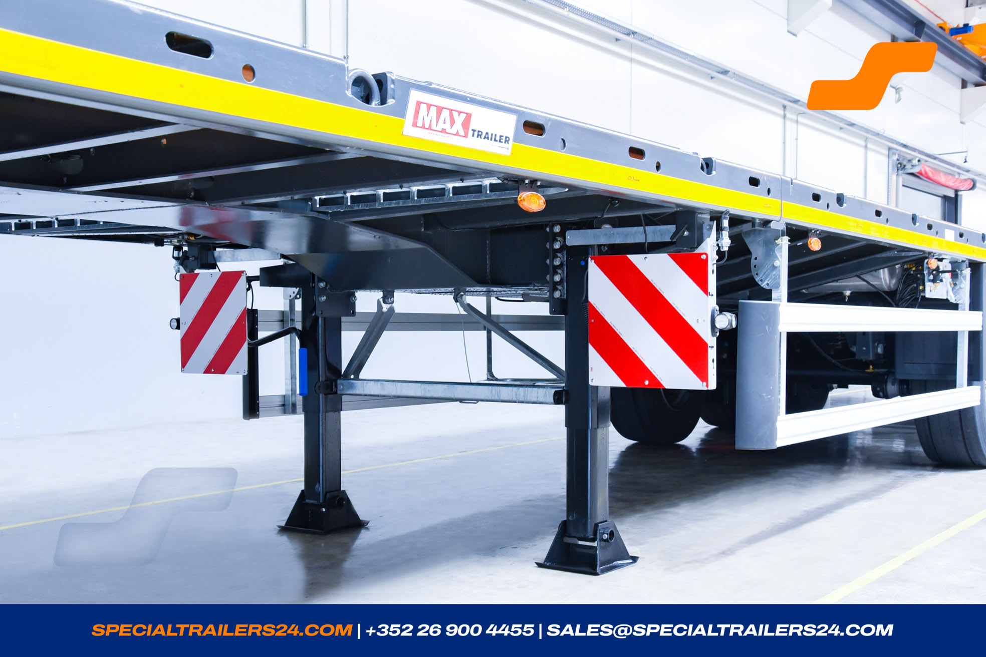 Flatbed trailer MAX Trailer MAX200 Vehicle for sale