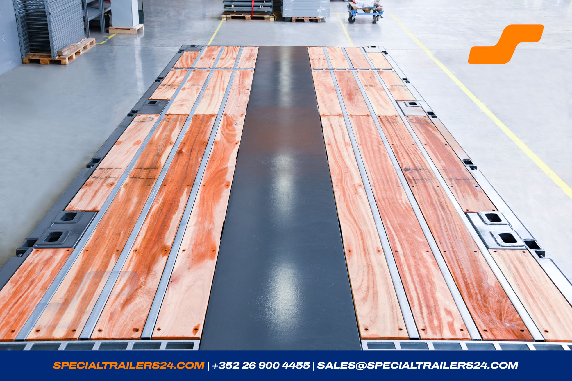 Flatbed trailer MAX Trailer MAX200 Vehicle for sale