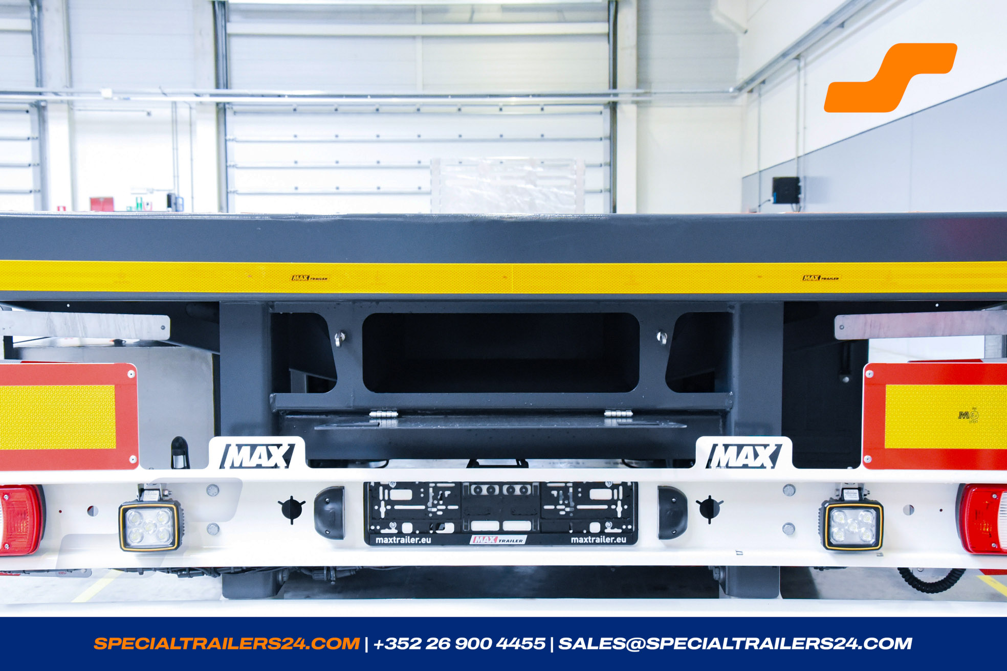 Flatbed trailer MAX Trailer MAX200 Vehicle for sale