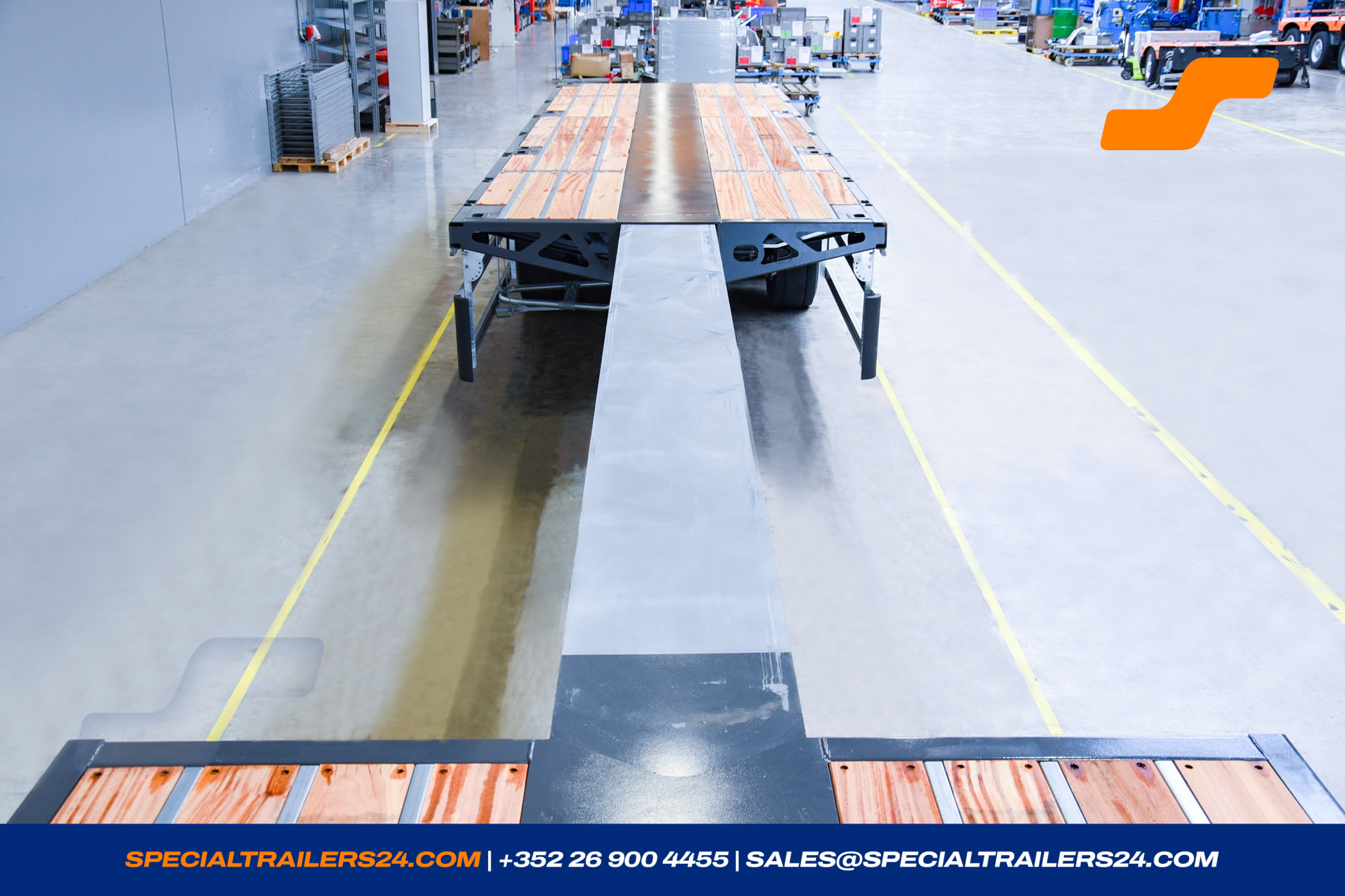 Flatbed trailer MAX Trailer MAX200 Vehicle for sale