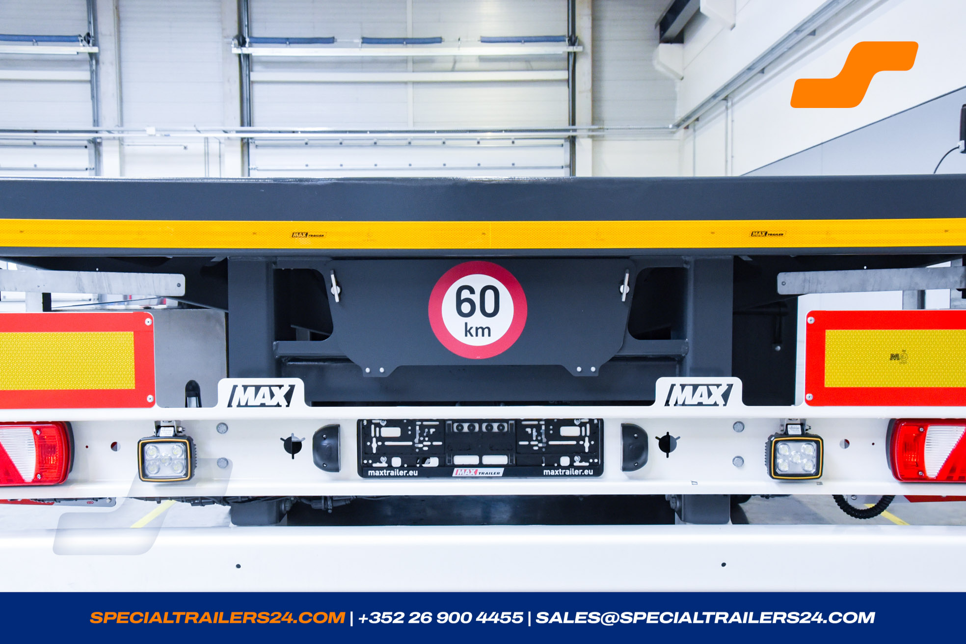 Flatbed trailer MAX Trailer MAX200 Vehicle for sale