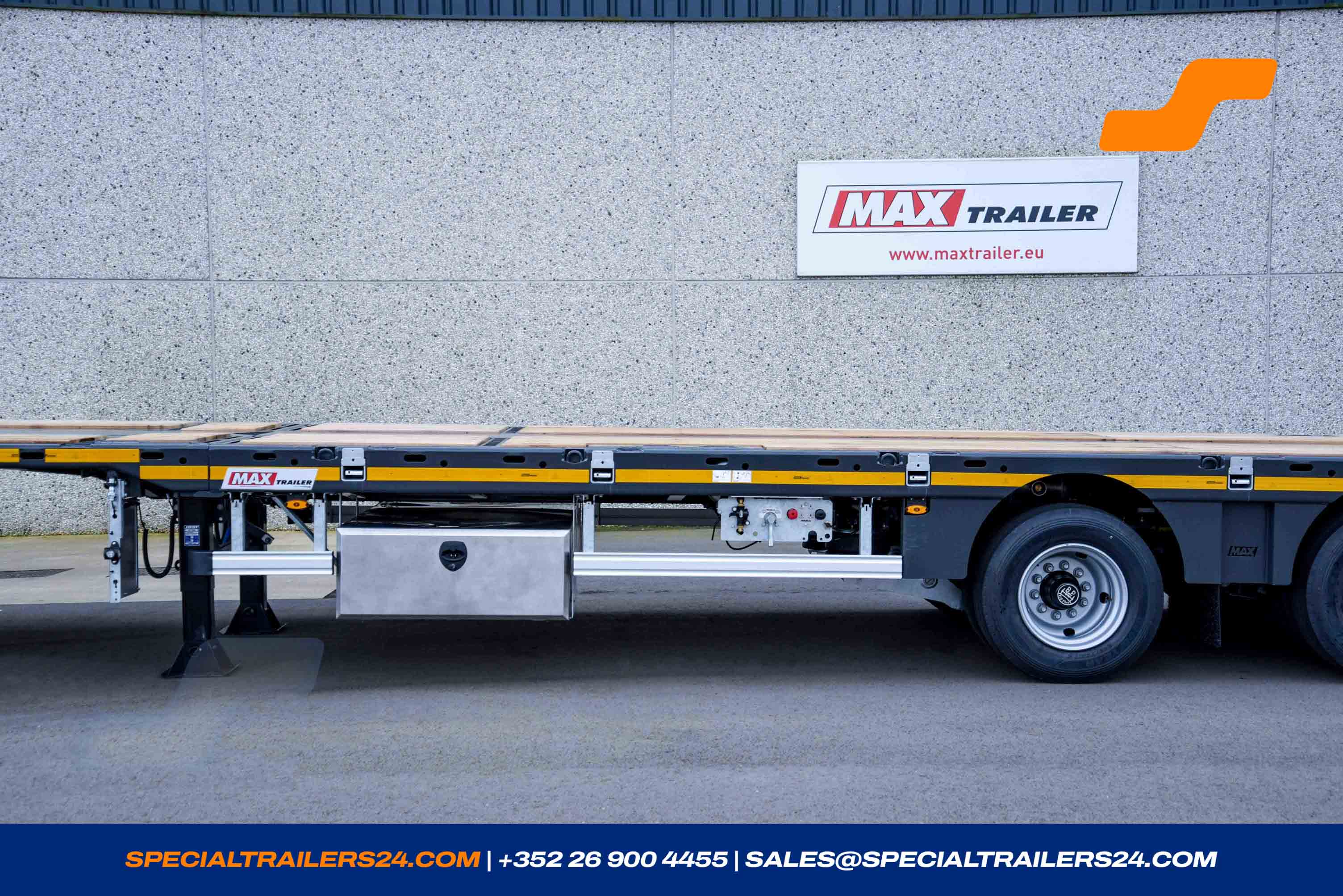 Flatbed trailer MAX Trailer MAX200 Vehicle for sale