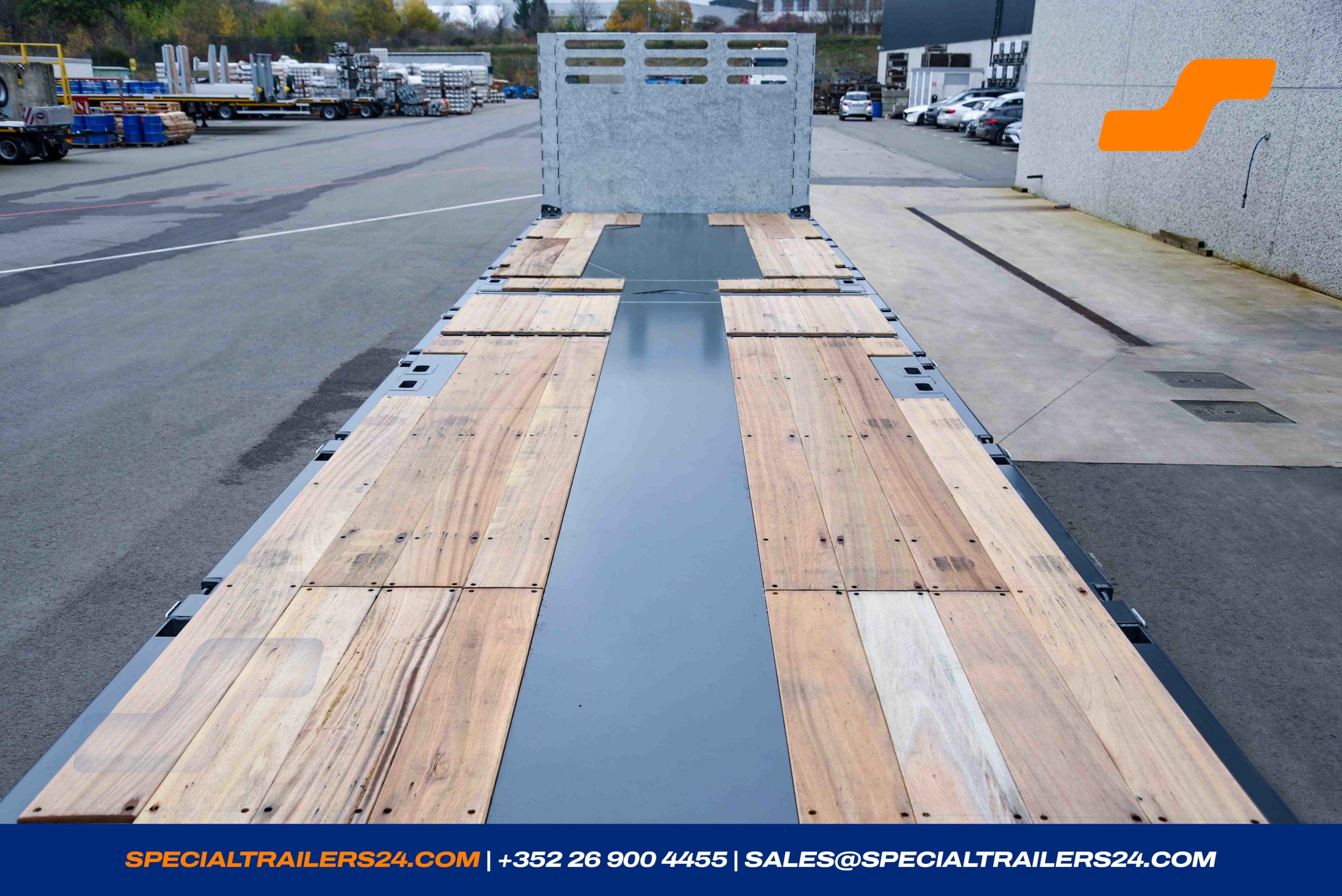 Flatbed trailer MAX Trailer MAX200 Vehicle for sale