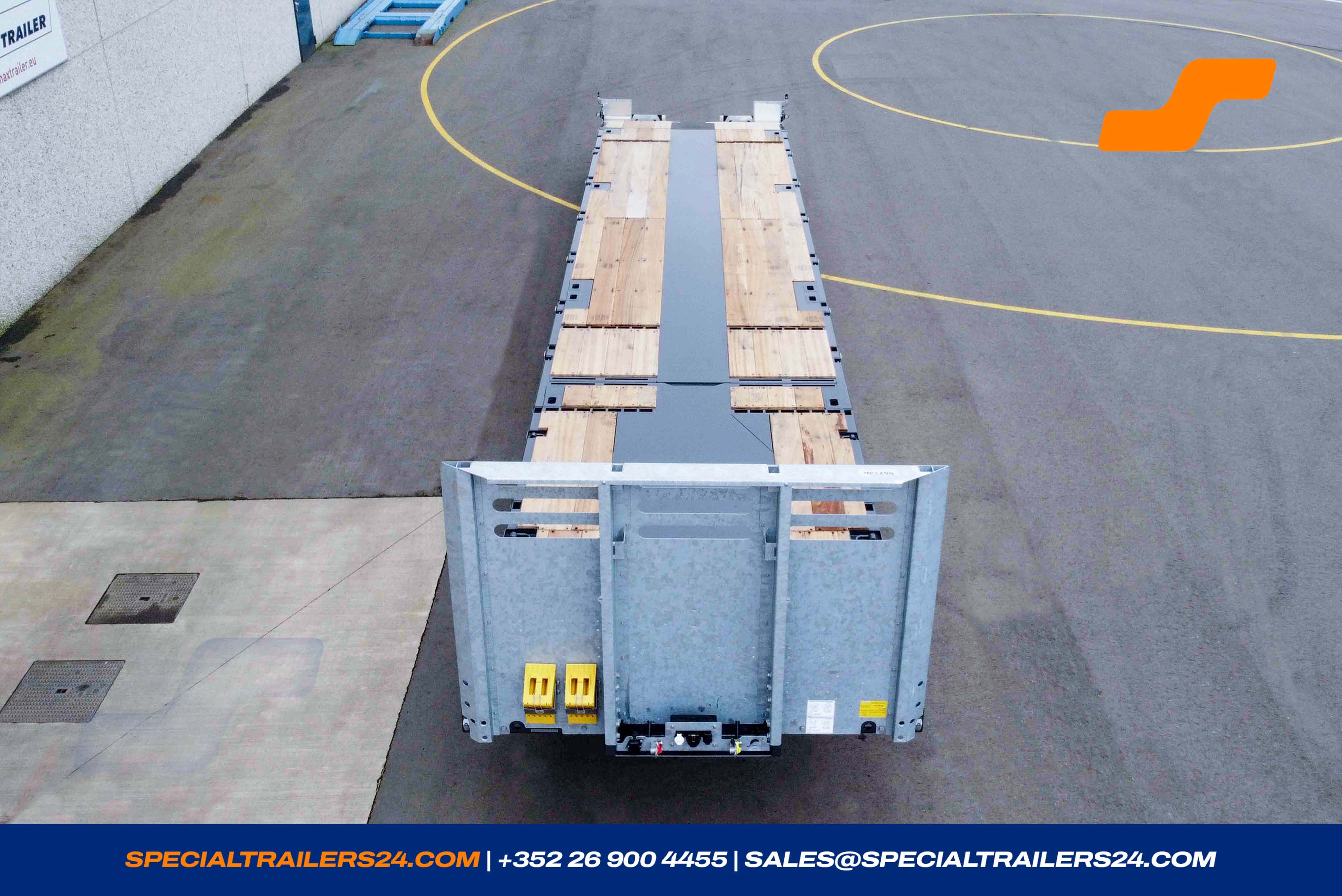 Flatbed trailer MAX Trailer MAX200 Vehicle for sale