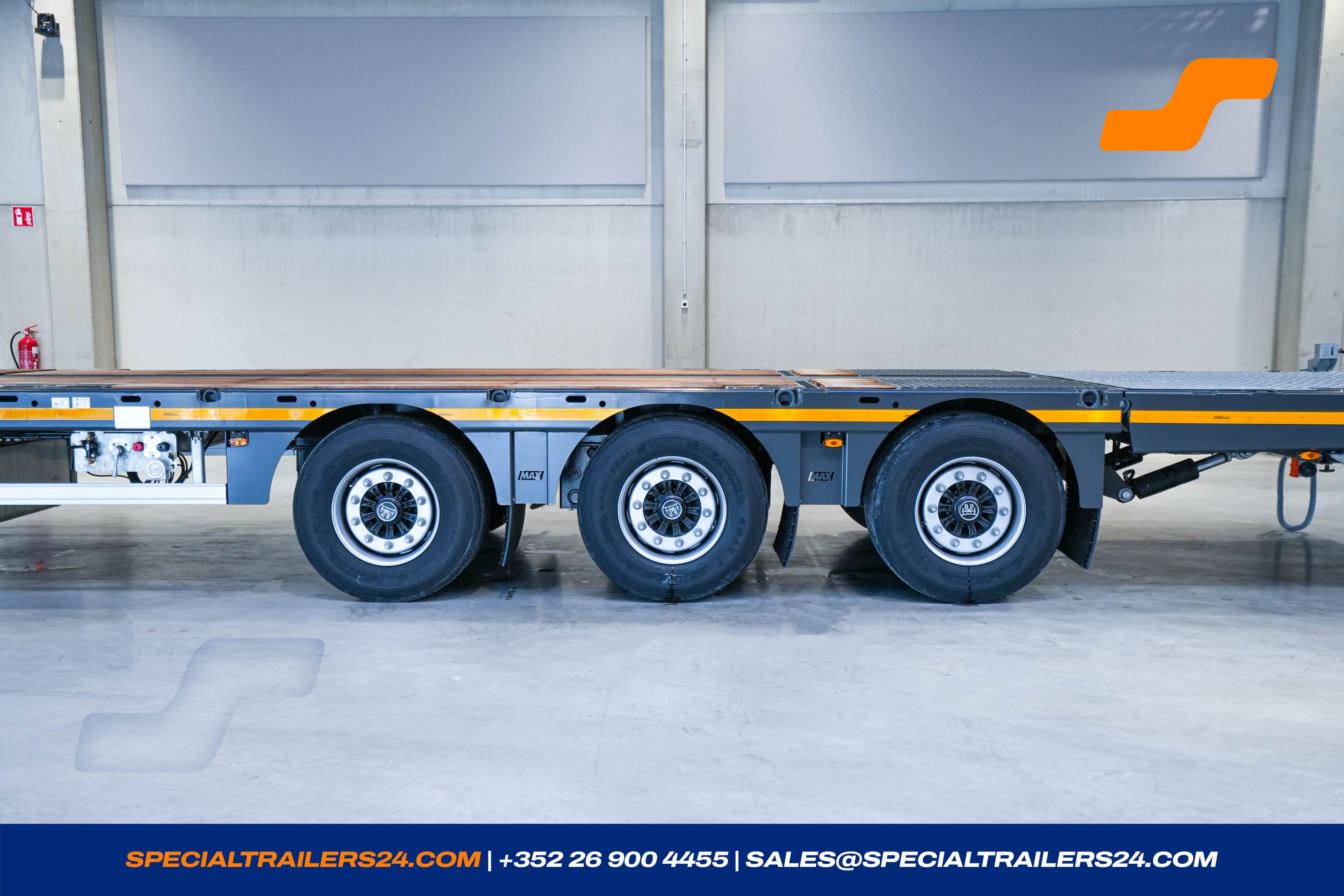 Flatbed trailer MAX Trailer MAX200 Vehicle for sale