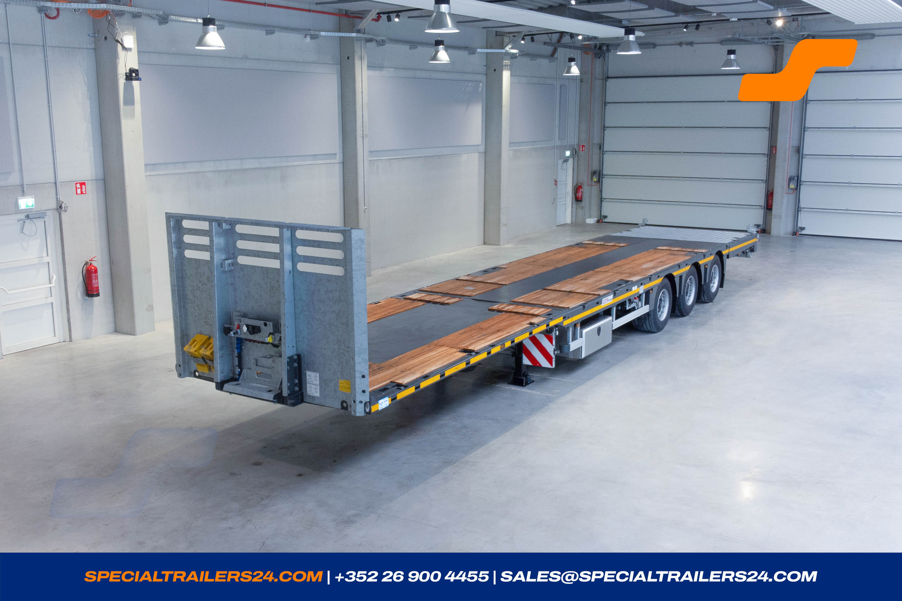 Flatbed trailer MAX Trailer MAX200 Vehicle for sale