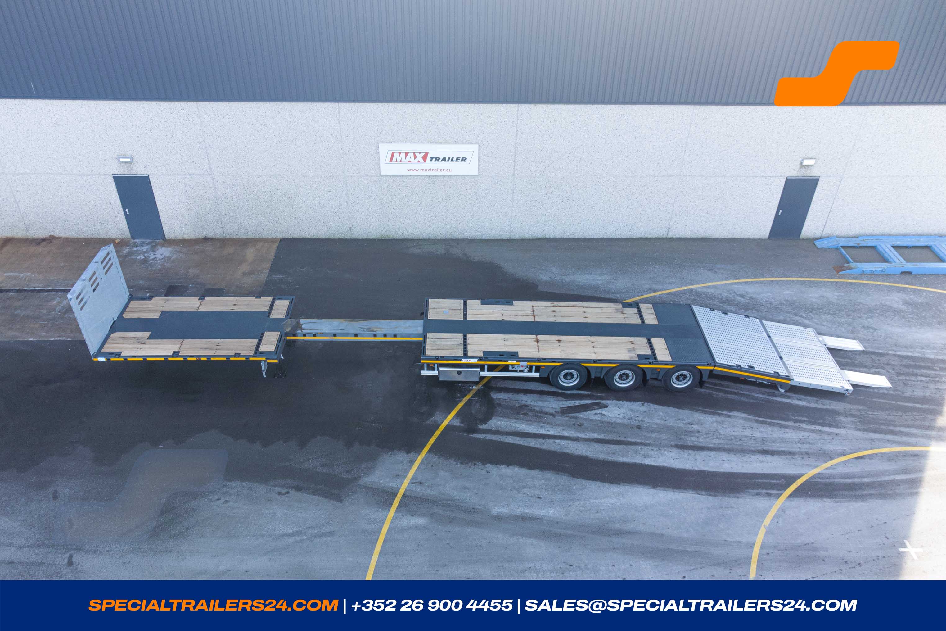 Flatbed trailer MAX Trailer MAX200 Vehicle for sale (image count prefix 37/37)